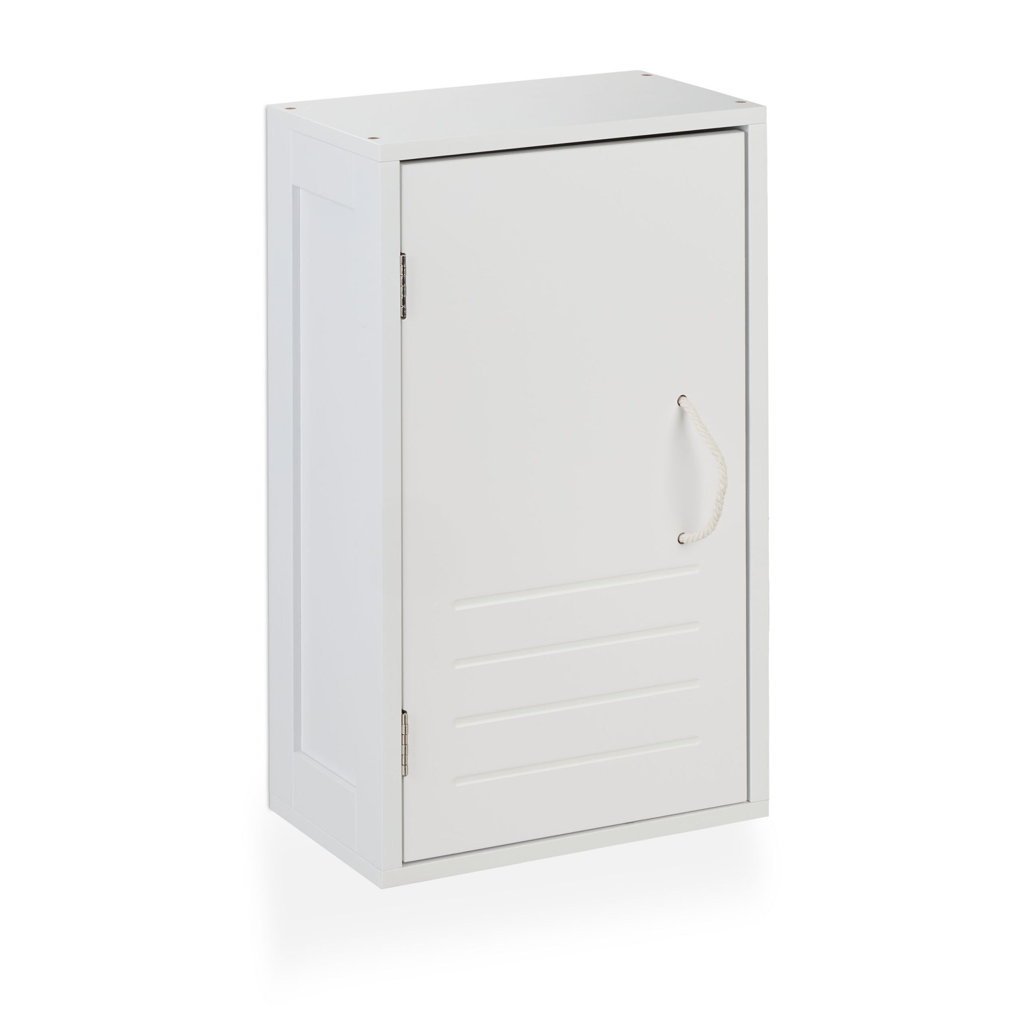 Weisser Hängeschrank Bad Weiss-Creme