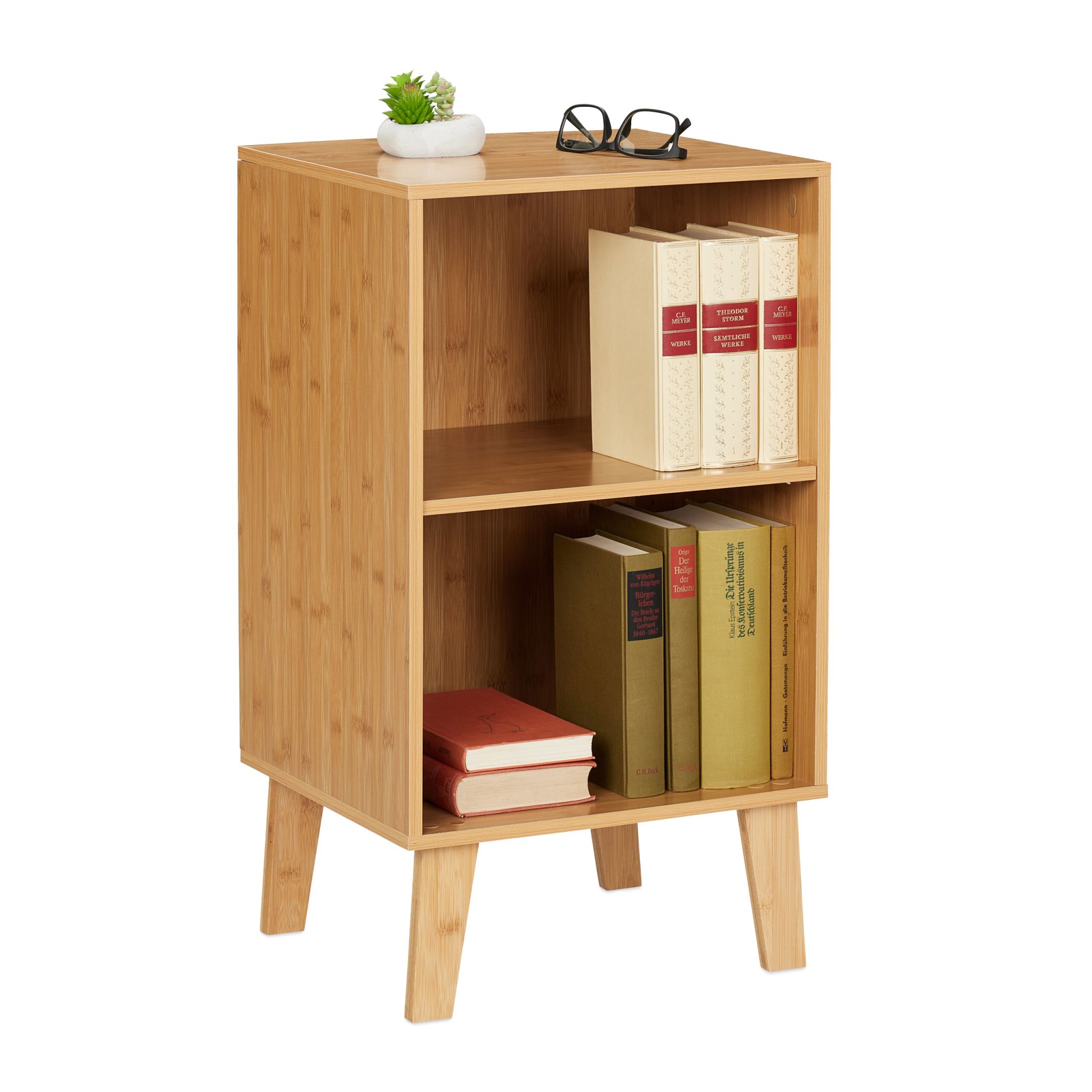 Offenes Bücherregal Hellbraun