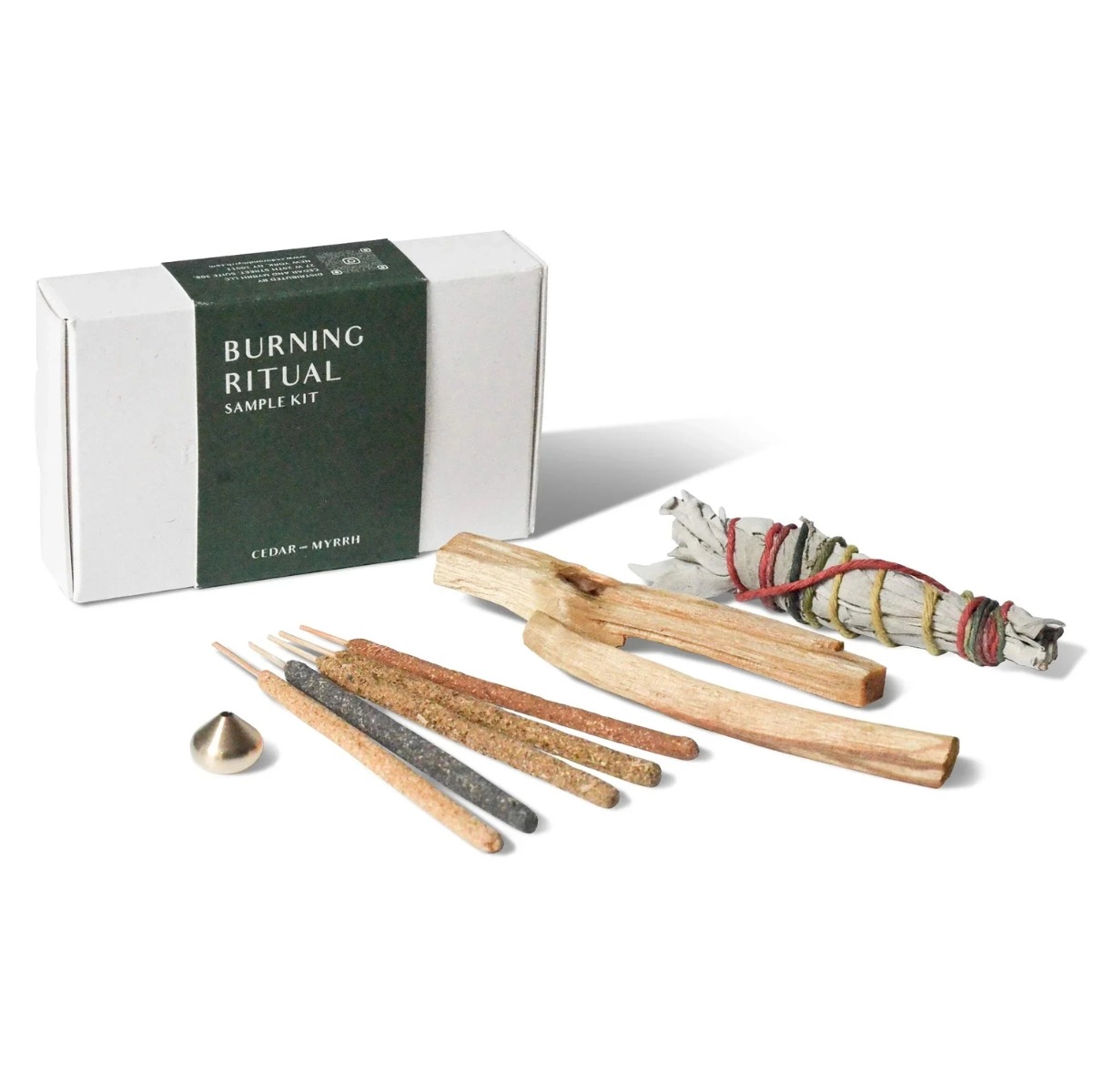 Heiliges Brennritual Räucherset Weihrauch, Palo Santo & Salbei