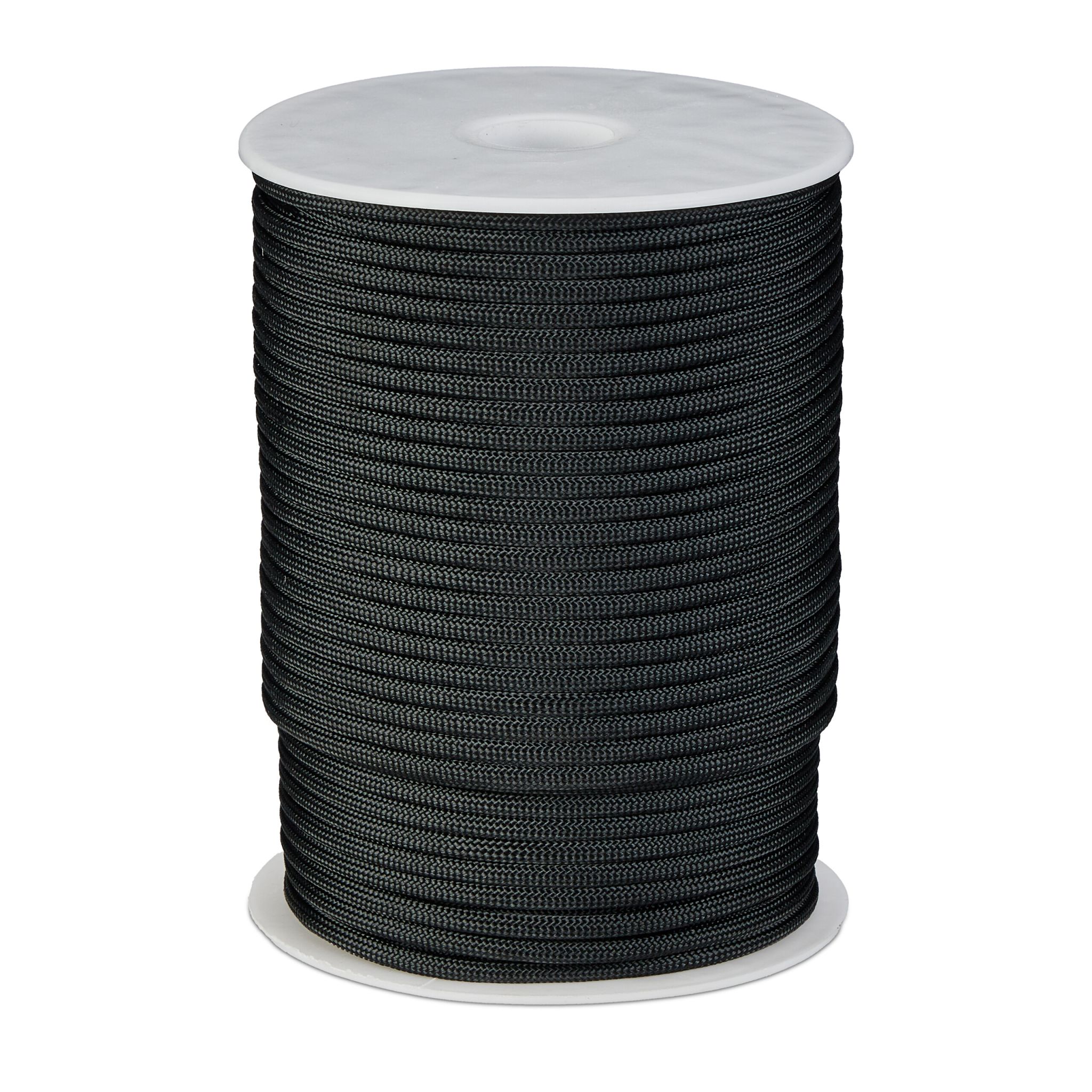 Paracord 4 mm Weiss-Schwarz