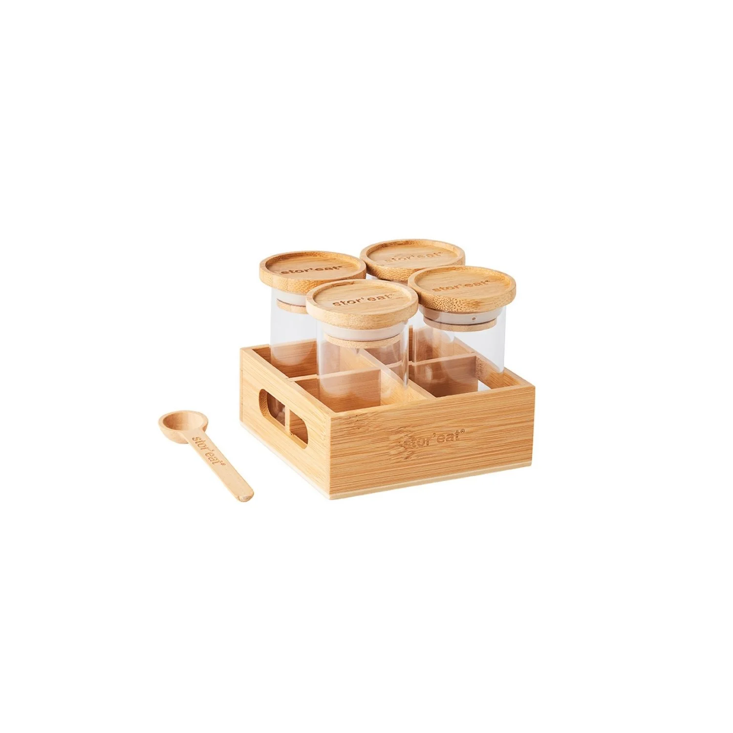Gewürzgläser 4er-Set Stor