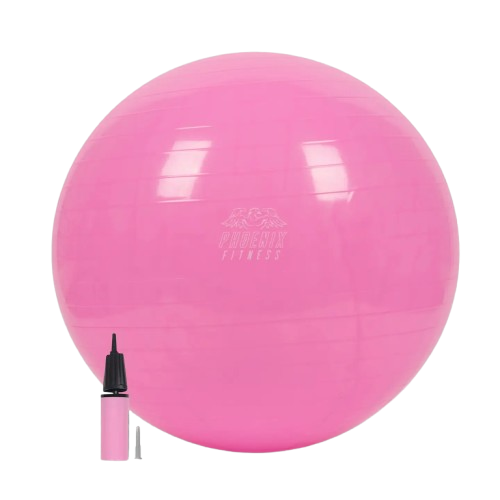 Gymnastikball Mit Luftpumpe Pink
