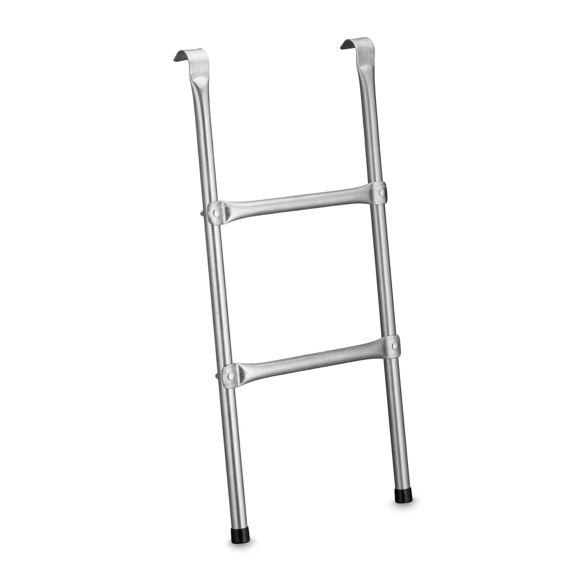 Trampolin Leiter 76cm Silber