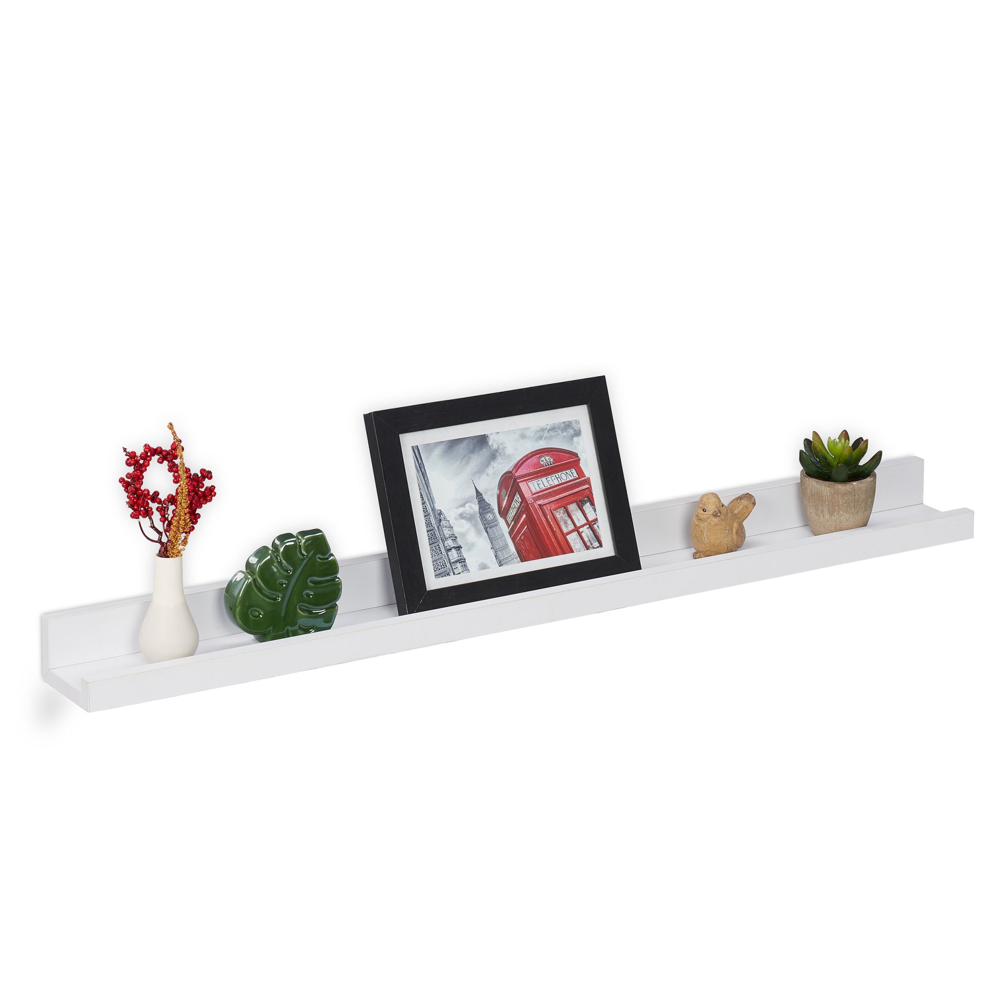 Bilderleiste für die Wand Weiss