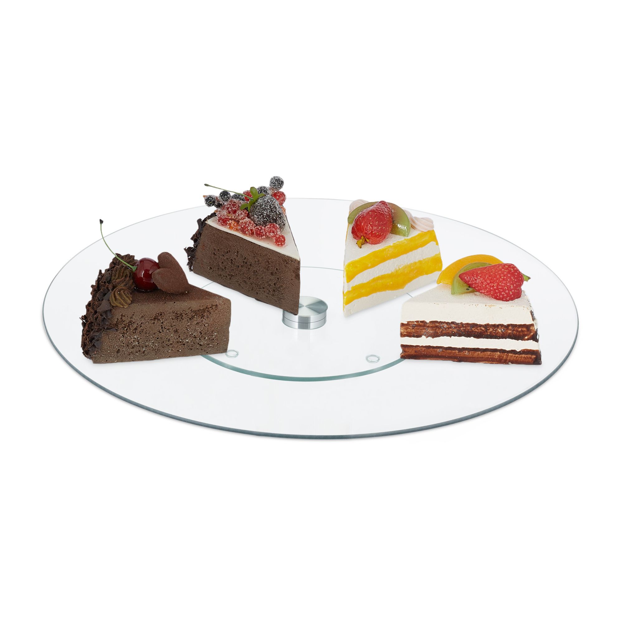 Drehbare Tortenplatte Transparent