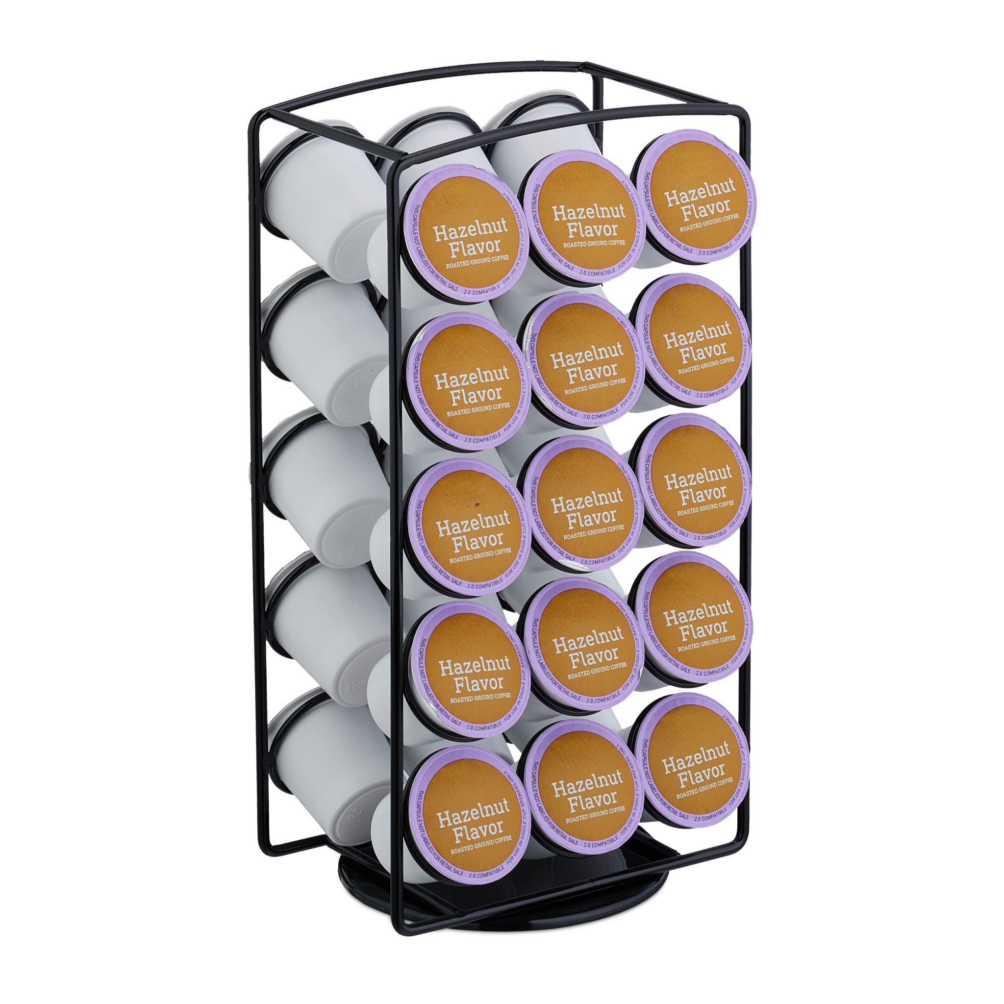 Kapselhalter für 30 K-Cups Schwarz