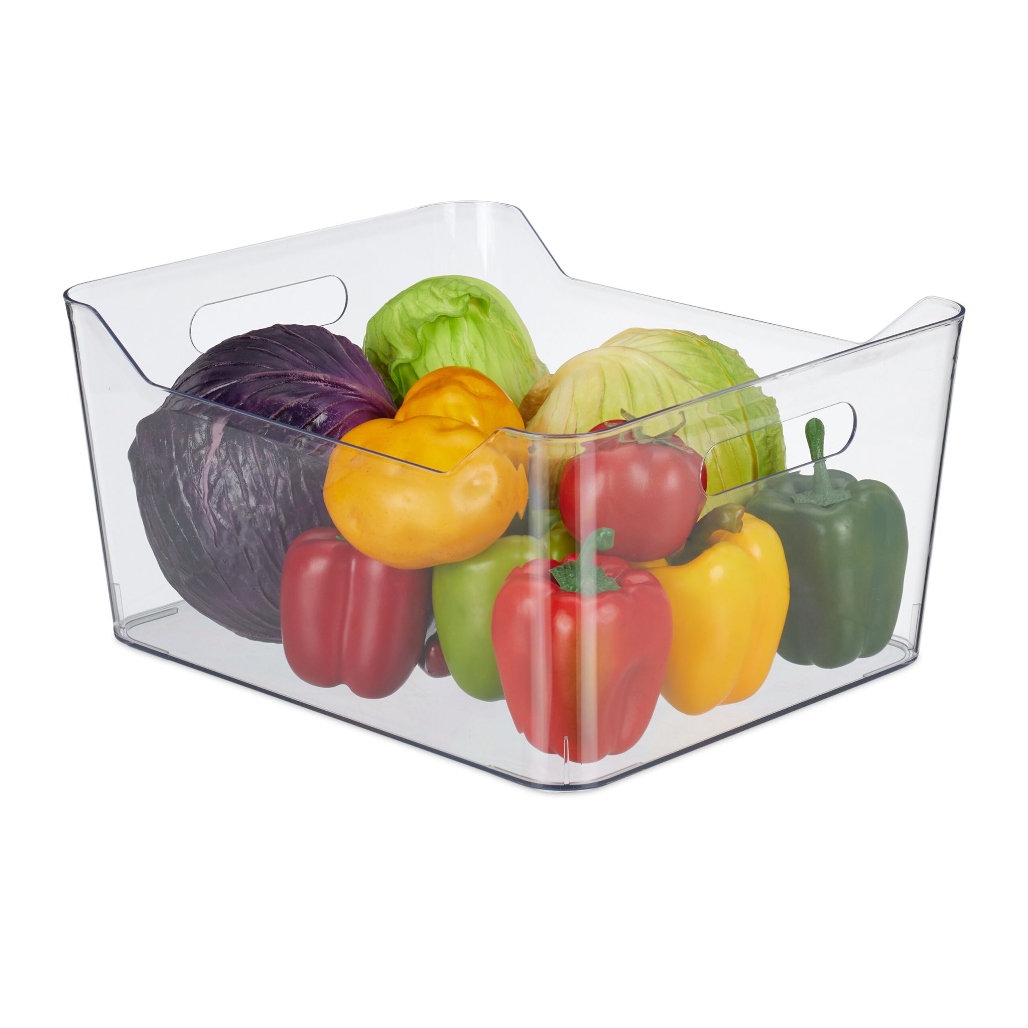 Grosser Kühlschrank Organizer Transparent