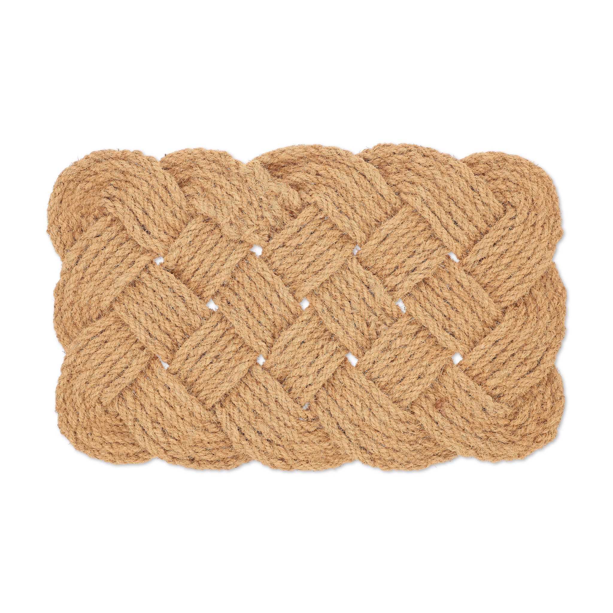 Fussmatte Kokos Knoten Beige
