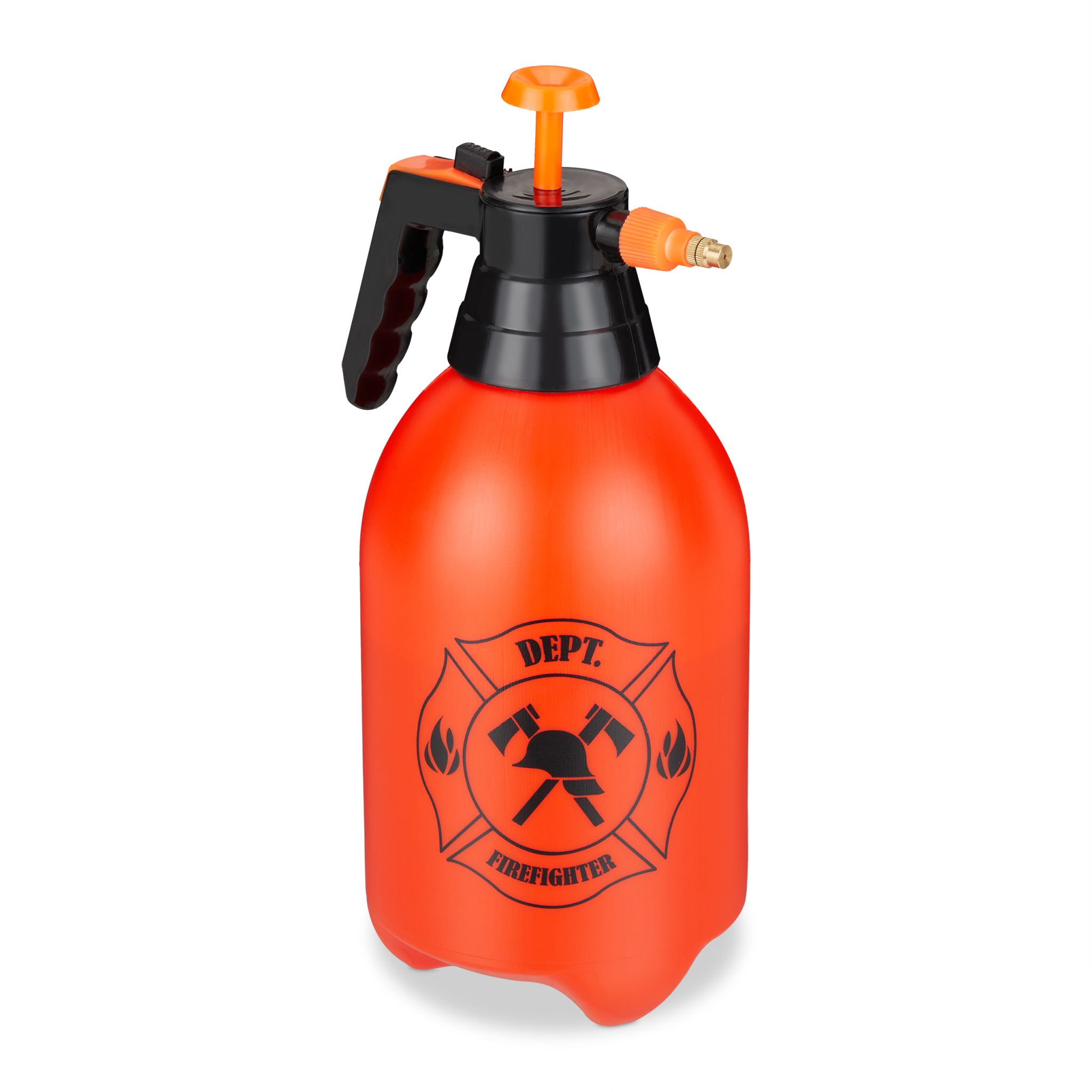 Feuerlöscher Wasserspritze Kinder Orange-Schwarz