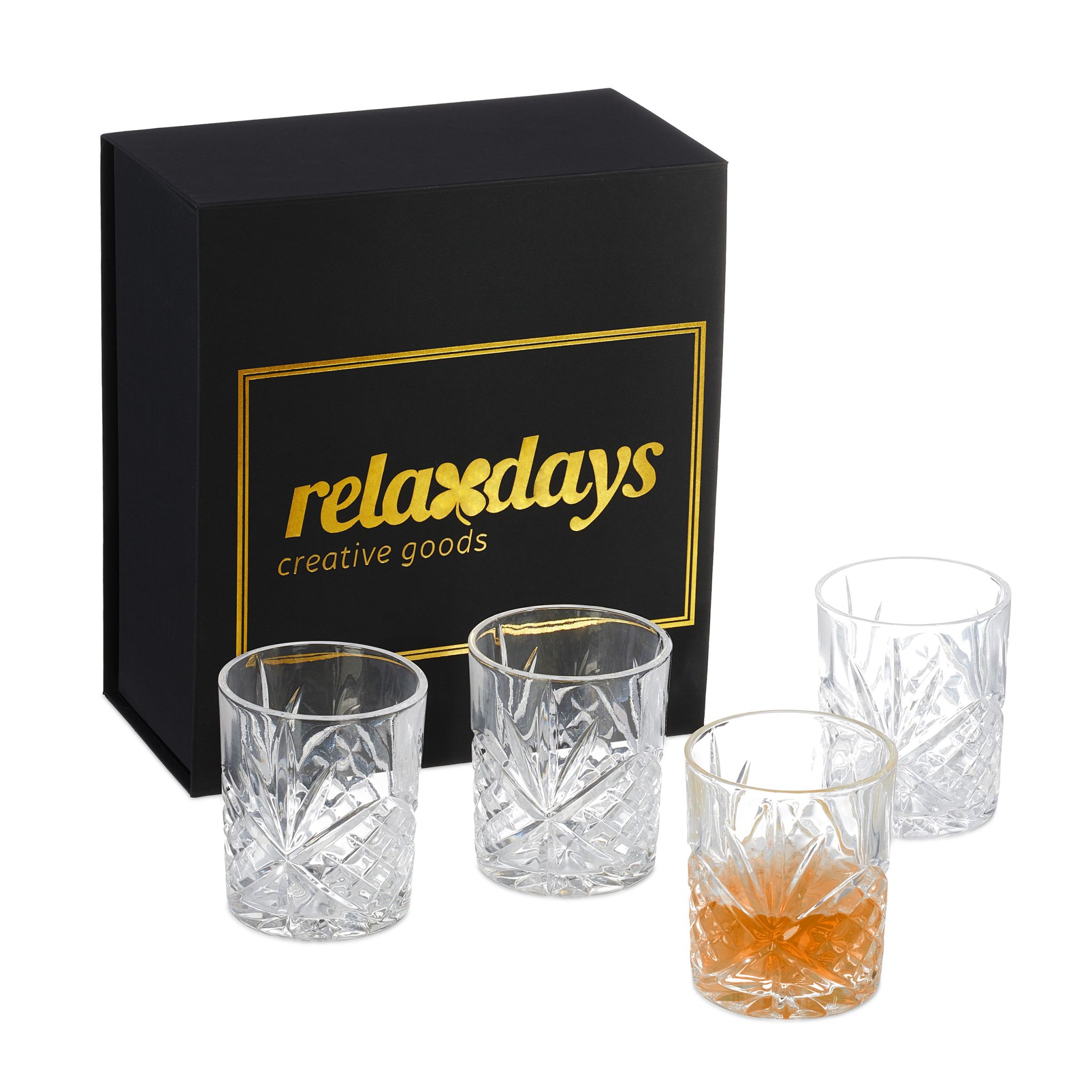 Whisky Gläser 4er-Set Transparent