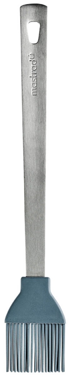 Backpinsel Edelstahl blau