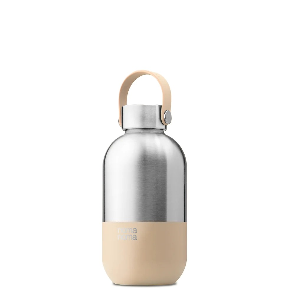 Trinkflasche Edelstahl auslaufsicher 500ml Chai Beige