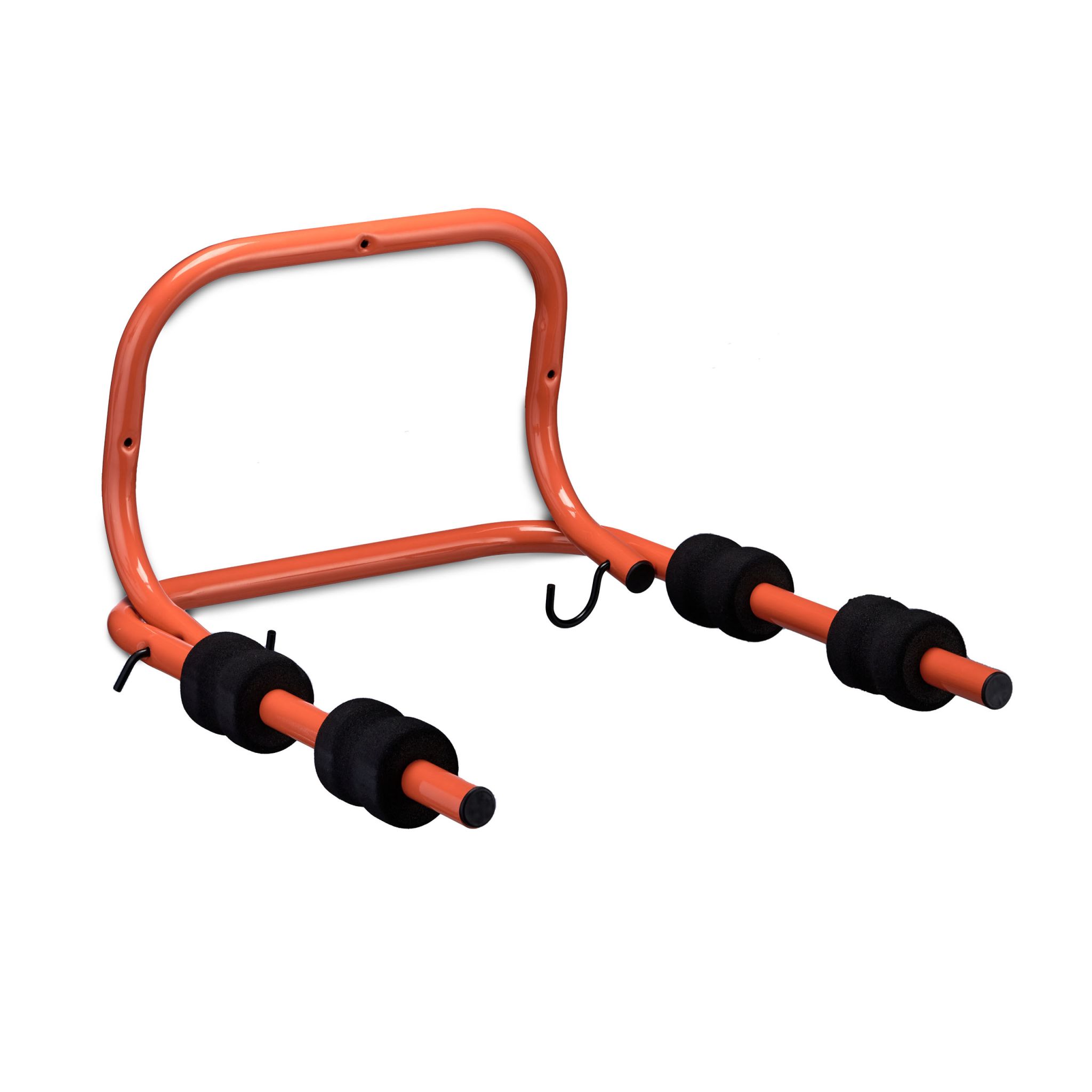 Fahrrad Wandhalterung für 2 Räder Rot-Schwarz