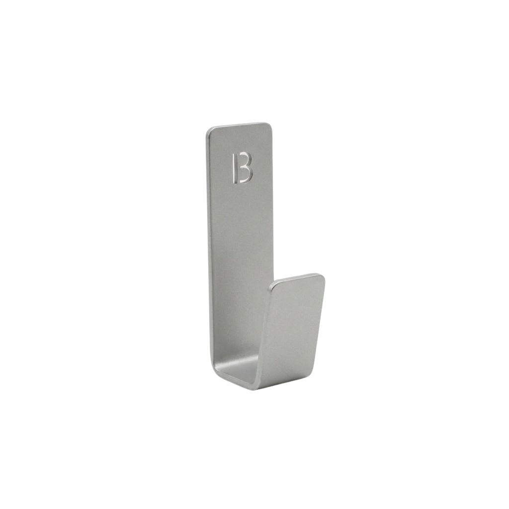 Wandhaken silber