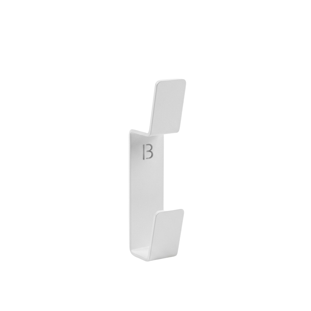 Wandhaken 2er weiss