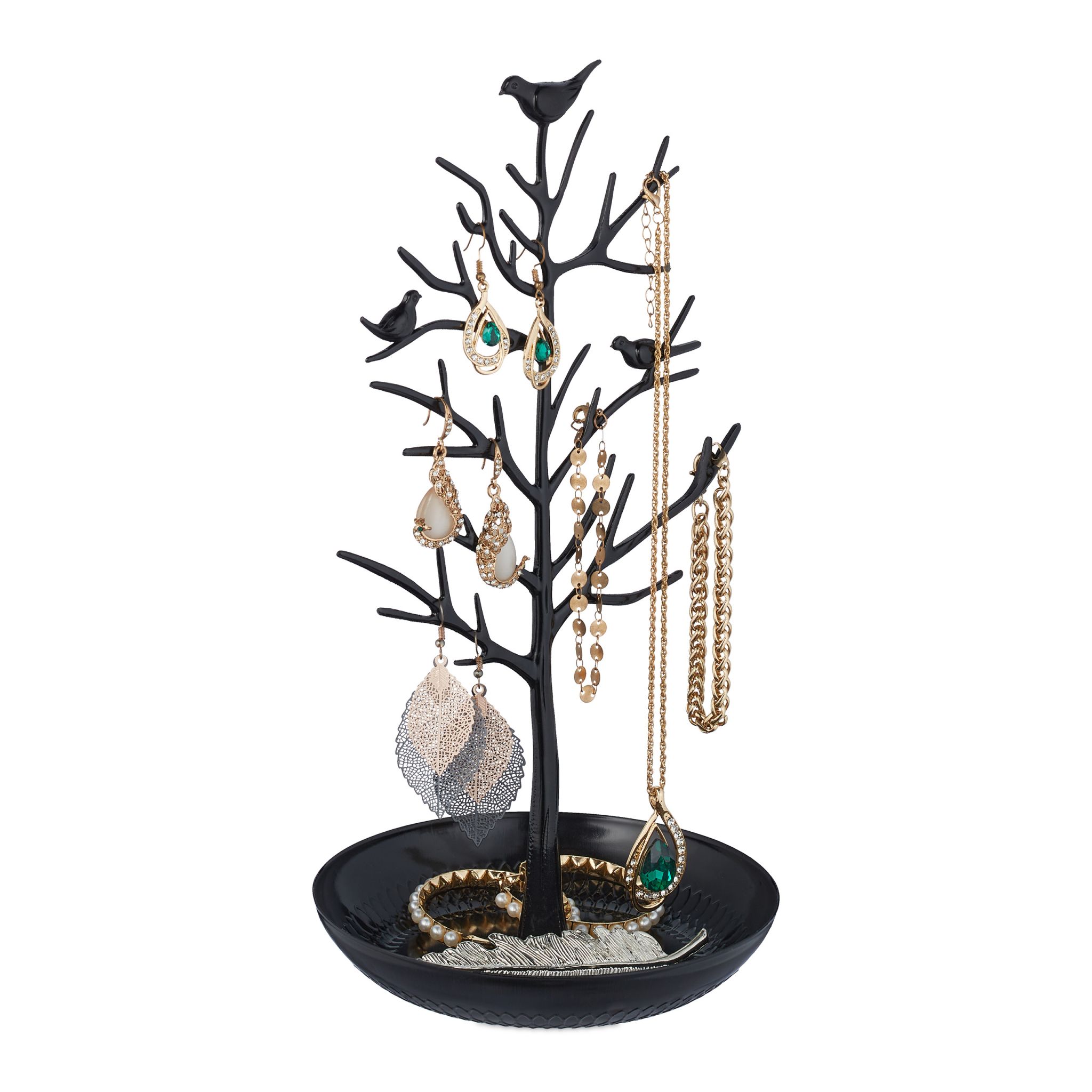 Schmuckständer Baum Schwarz
