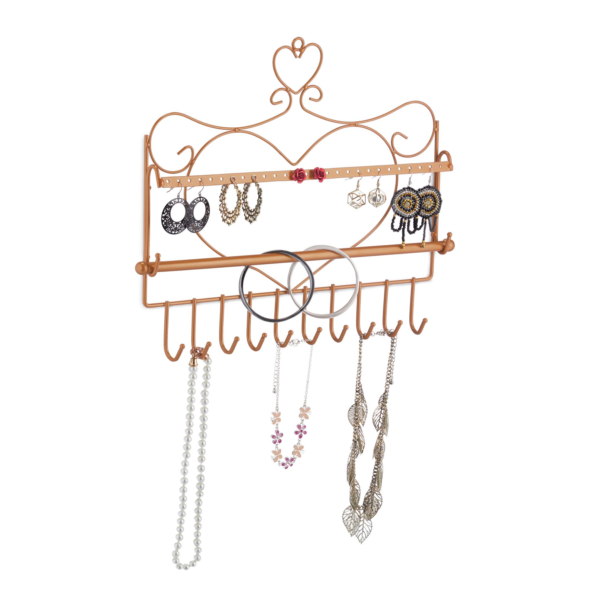 Wand Schmuckhalter Braun