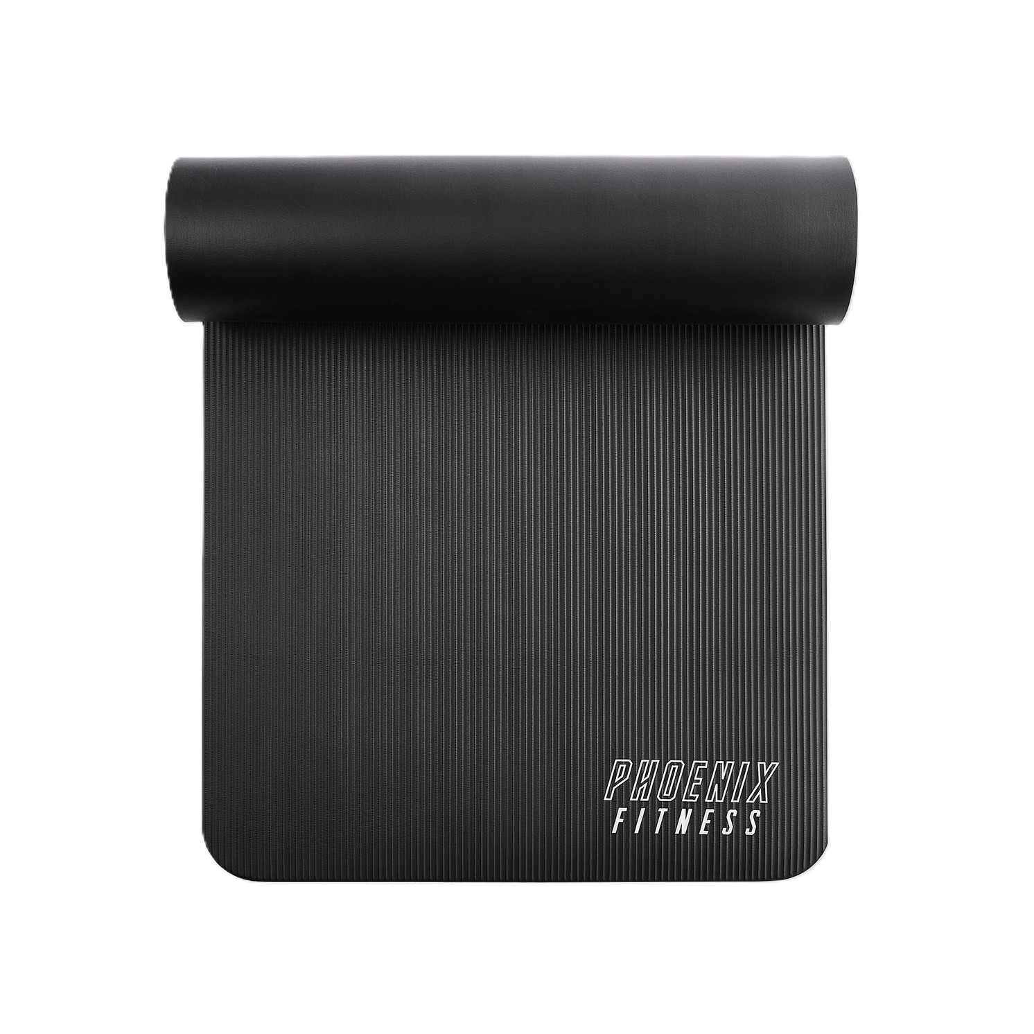 Fitnessmatte aus NBR-Schaum Schwarz
