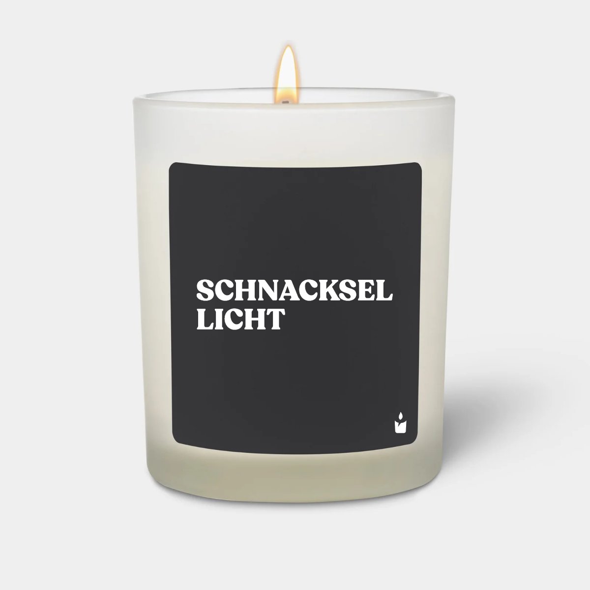 Duftkerze Weiss Flowery Schnacksellicht
