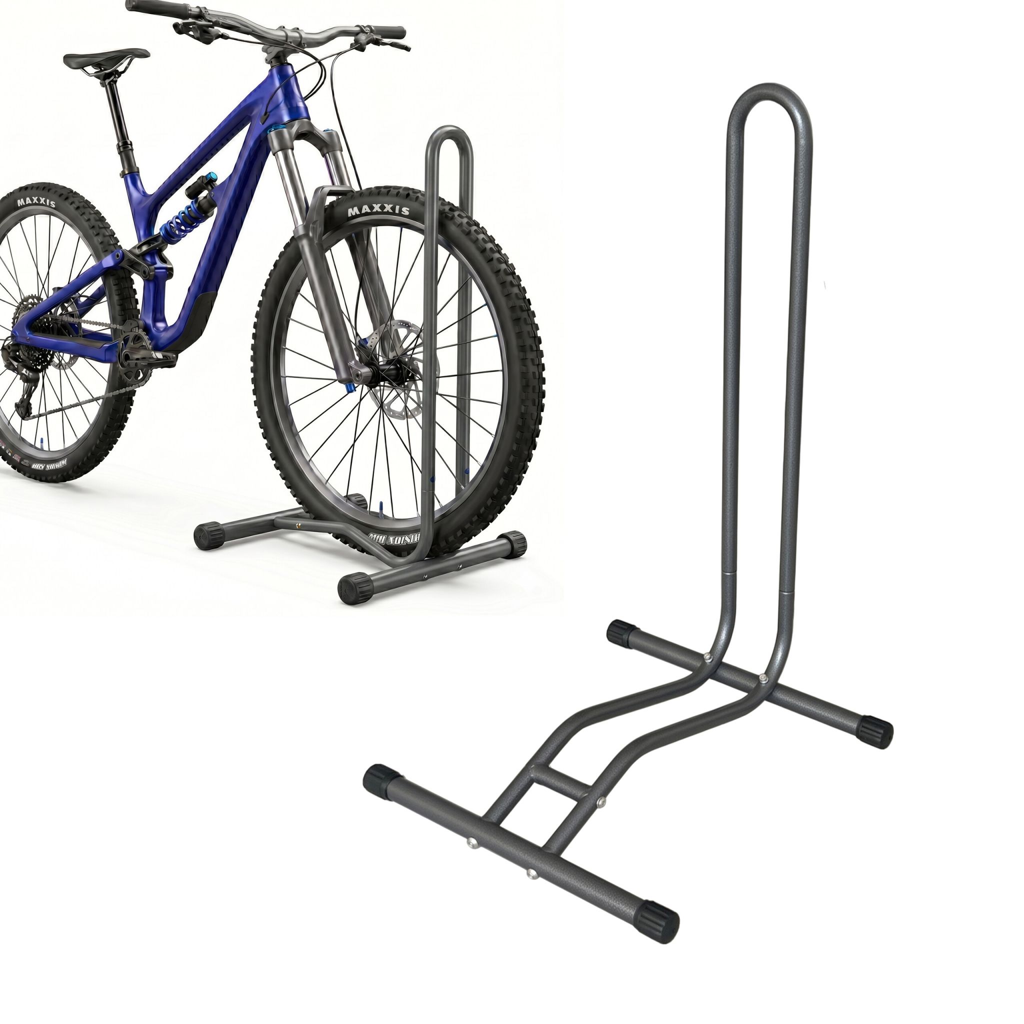 Fahrradständer bis 29 Zoll Anthrazit-Schwarz
