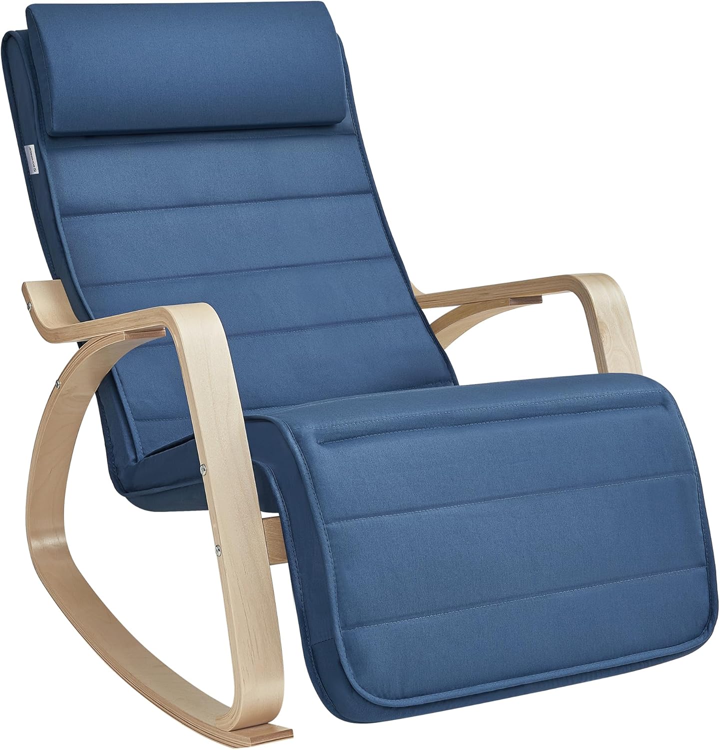 Schaukelstuhl Verstellbar Belastbar Wohnzimmer Mitternachtsblau