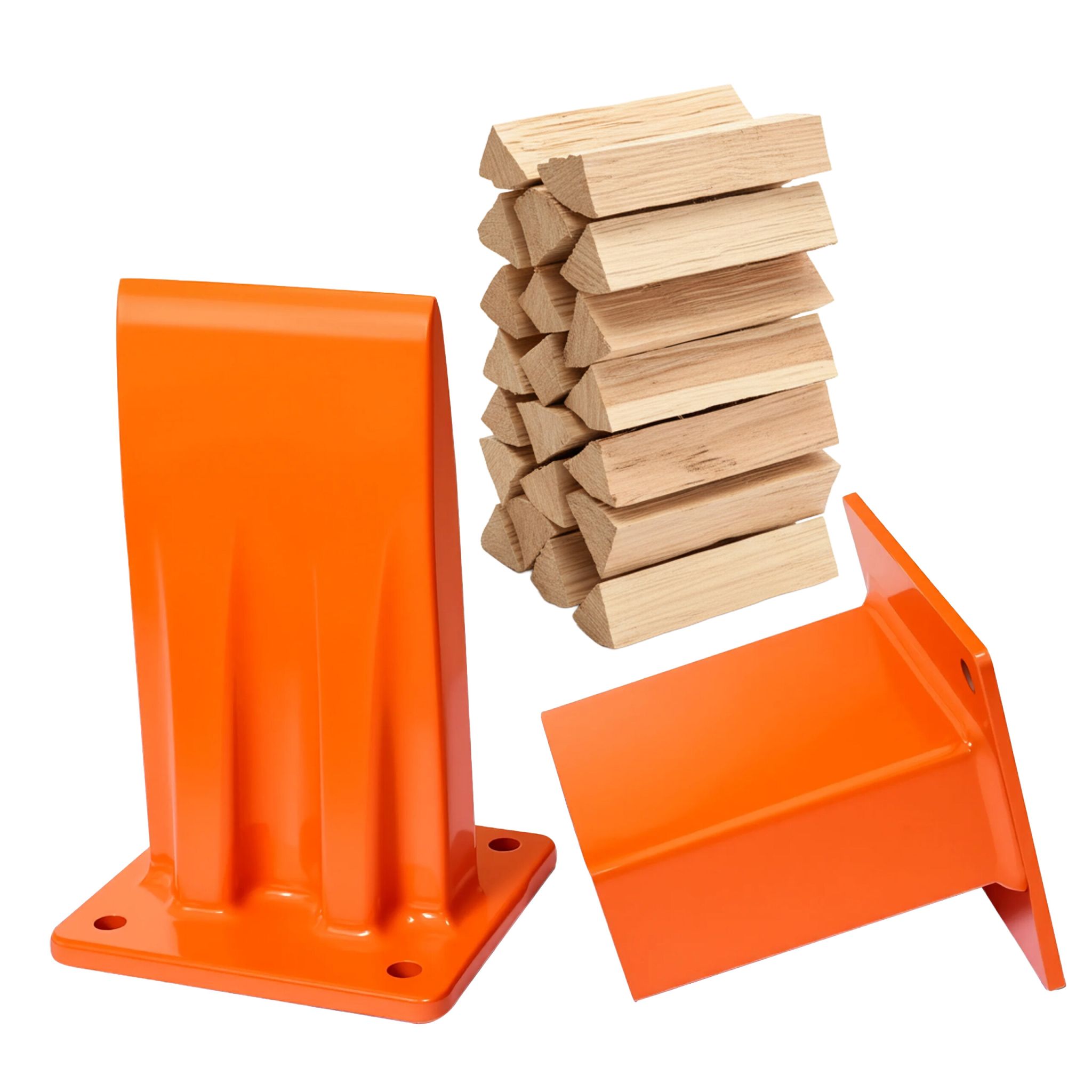 Manueller Holzspalter Orange