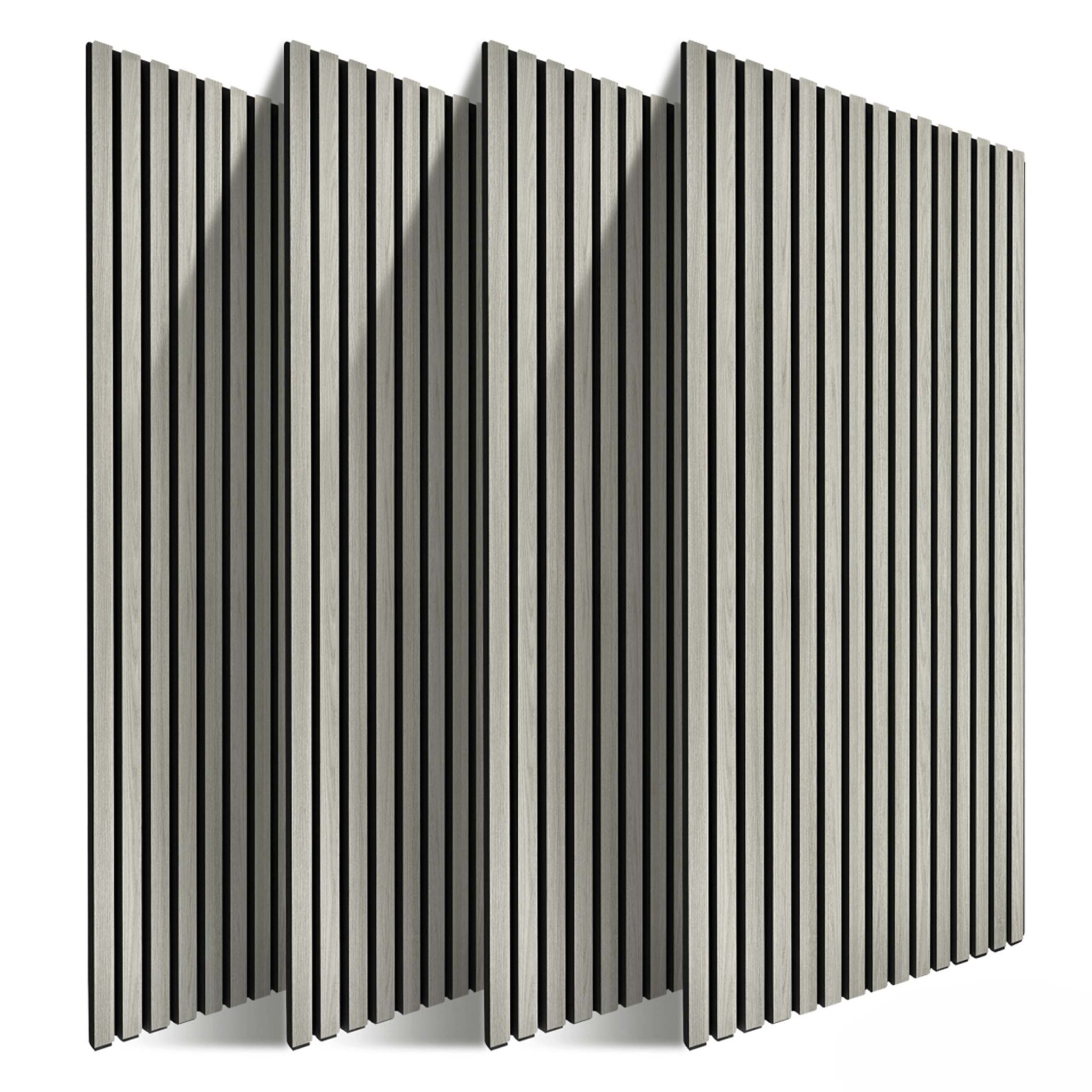 Akustikpaneele 120 x 60cm 4er-Set Creme