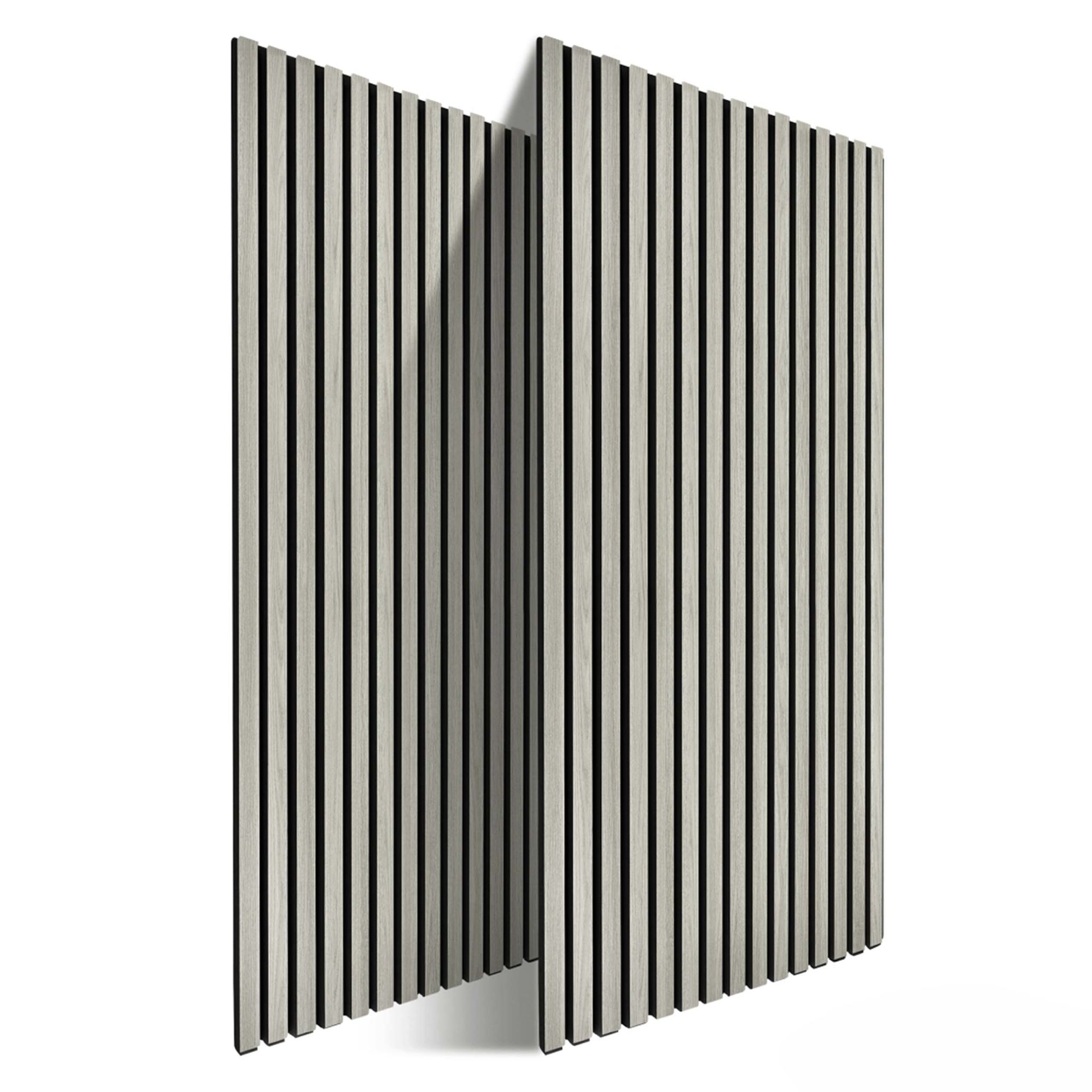 Akustikpaneele 120 x 60cm 2er-Set Creme
