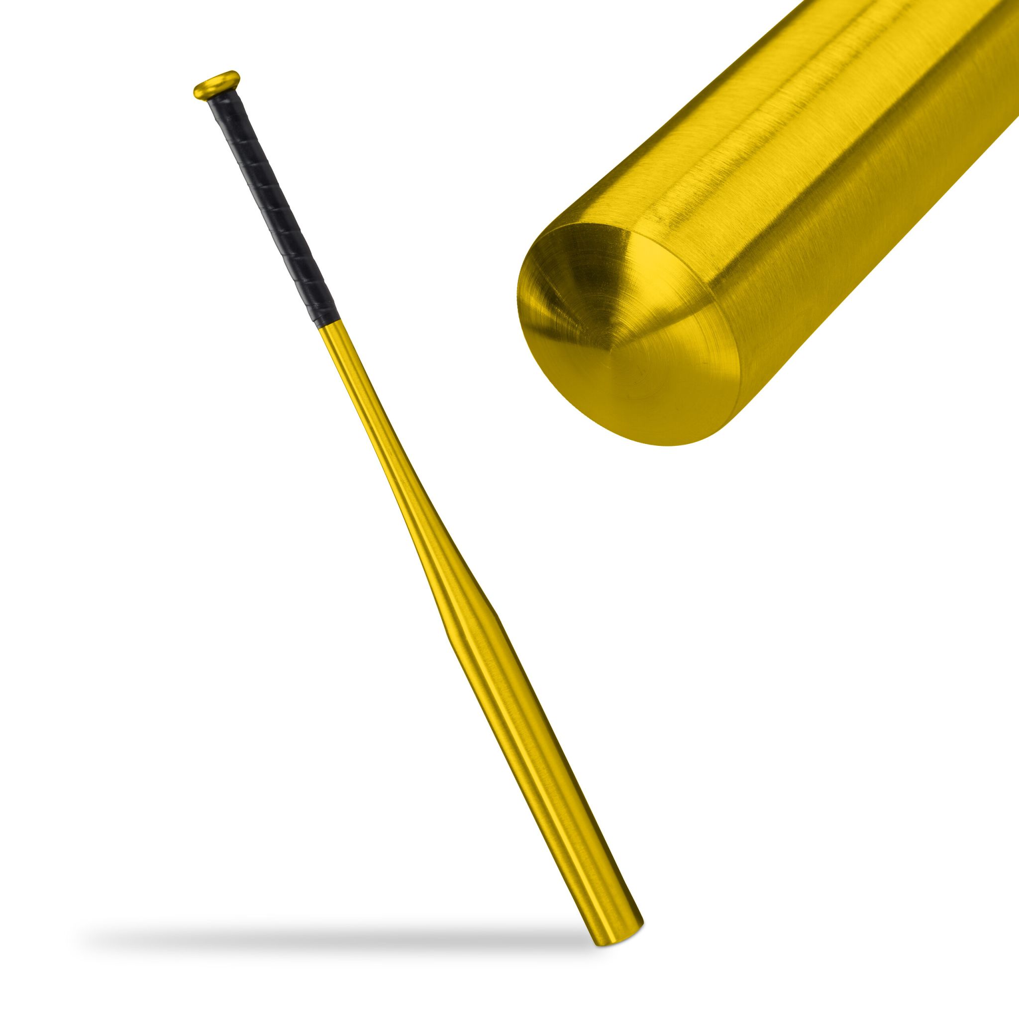 Baseballschläger Aluminium Gold-Schwarz