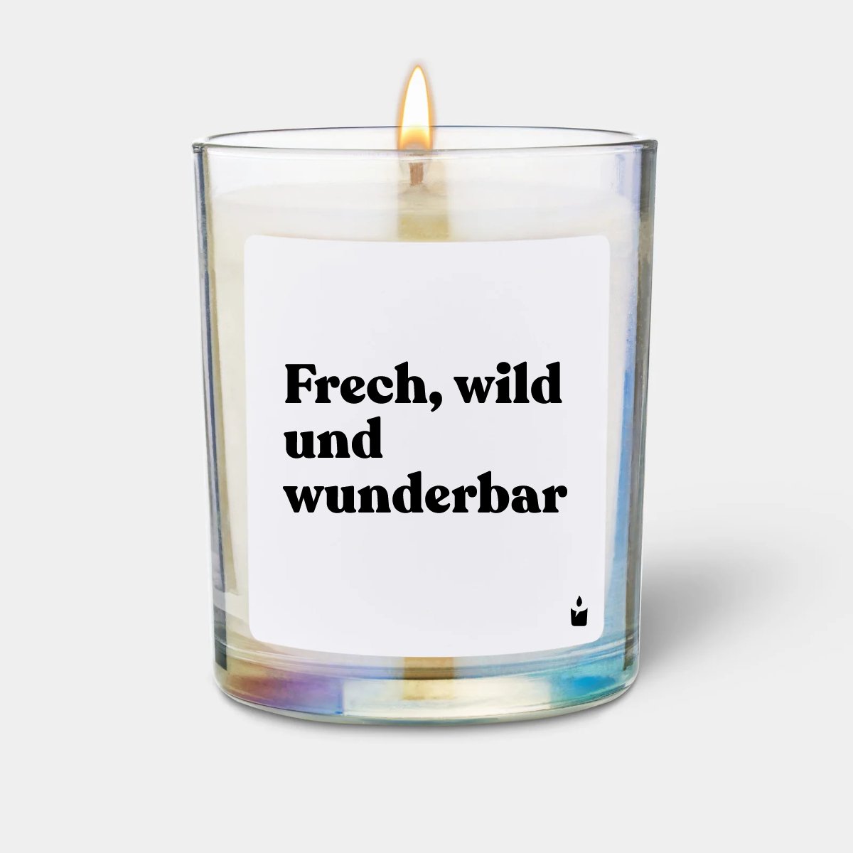 Duftkerze Rainbow Woody Frech, wild und wunderbar