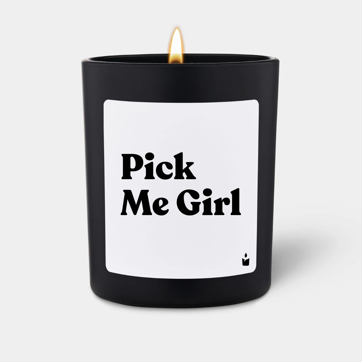 Duftkerze Schwarz Woody Pick Me Girl