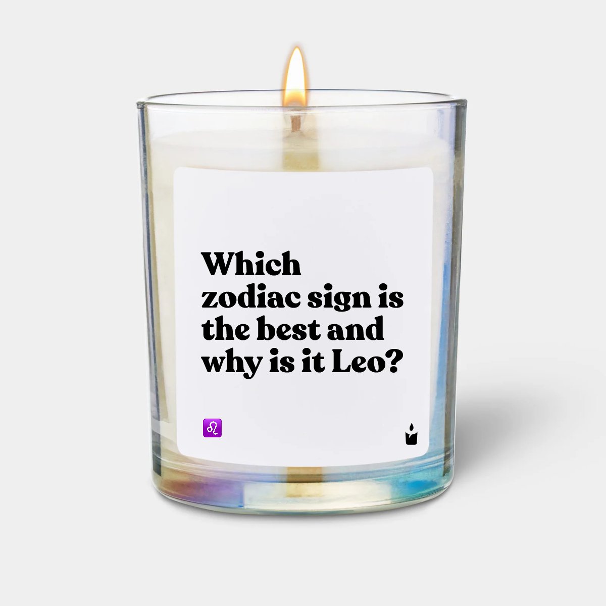 Duftkerze Rainbow Flowery Which zodiac sign is the best and why is it Leo?