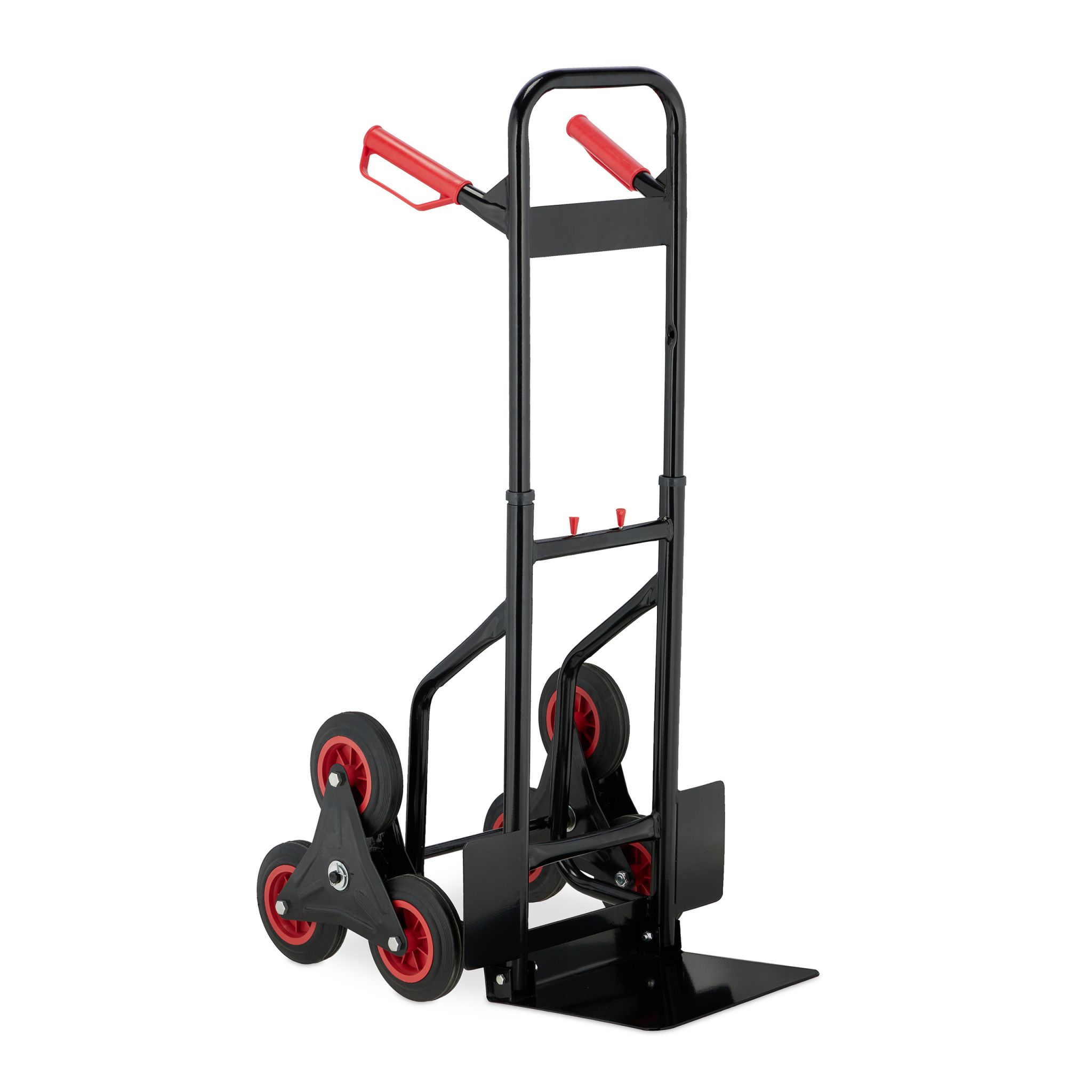 Sackkarre Treppensteiger schwarz Rot-Schwarz