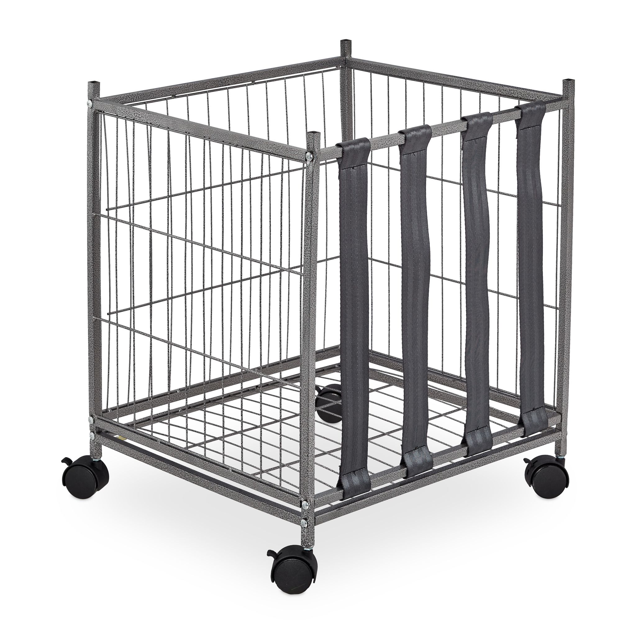 Ballwagen Metall Grau