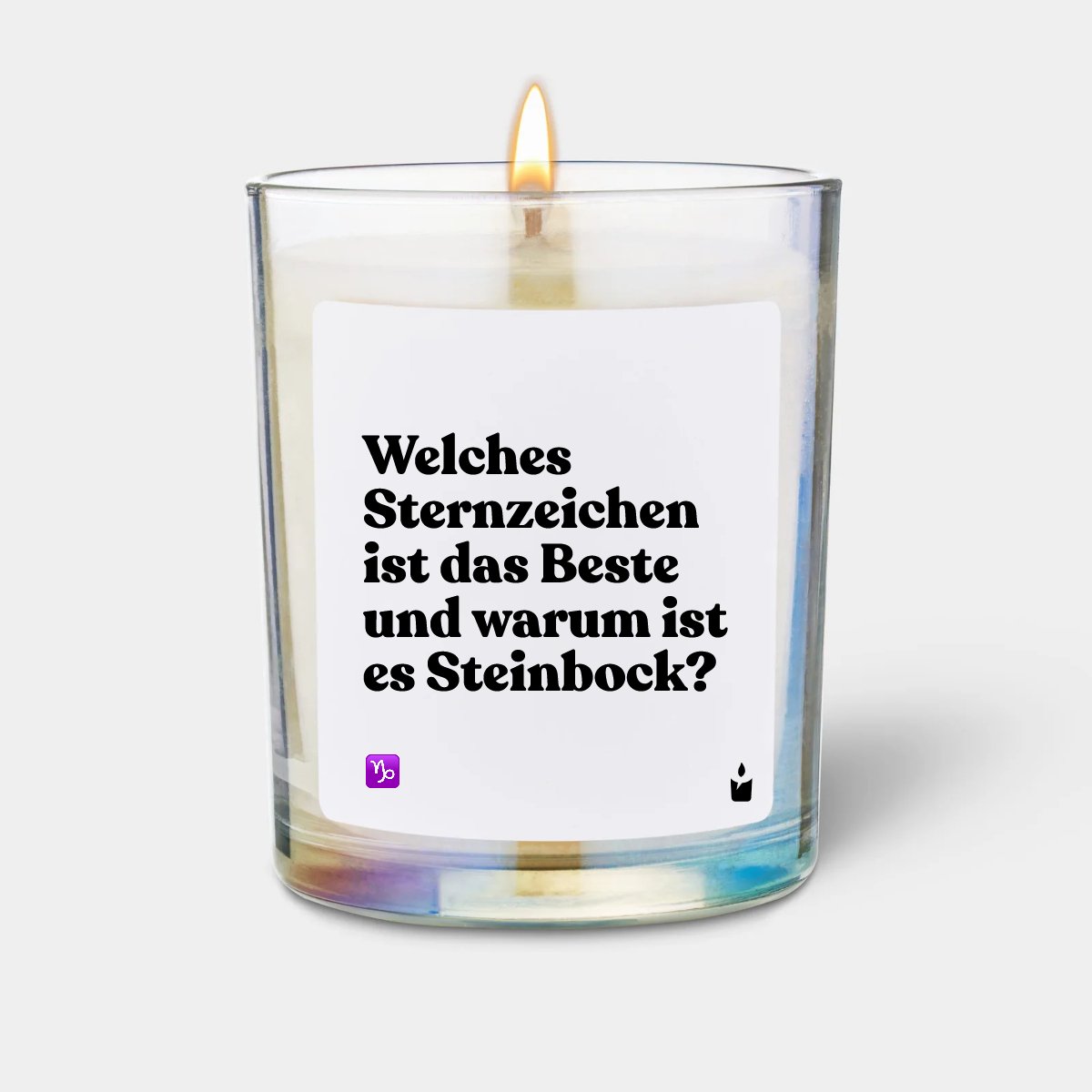 Duftkerze Rainbow Flowery Welches Sternzeichen ist das Beste und warum ist es Steinbock?