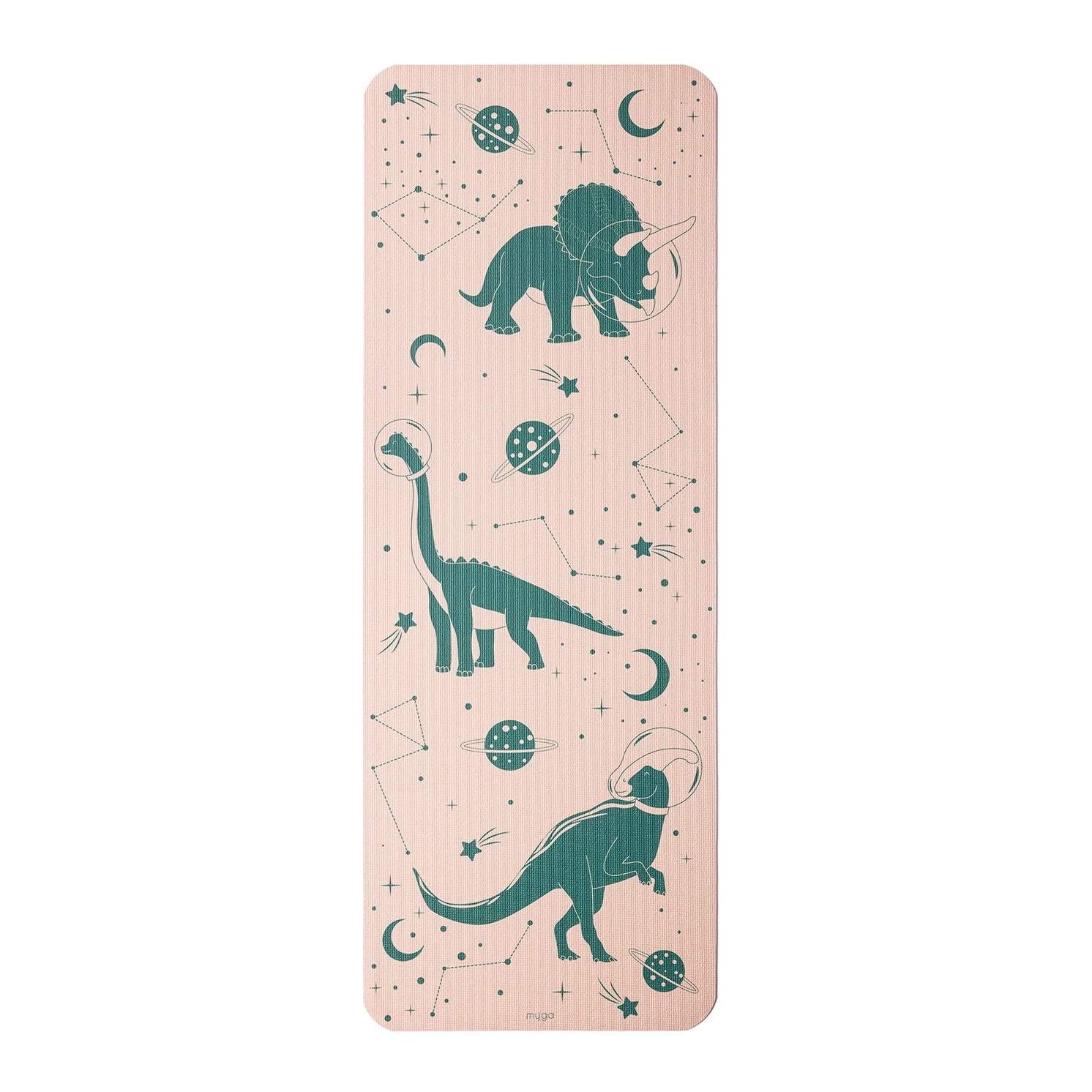 Kinder Yogamatte Rutschfest Space Dino