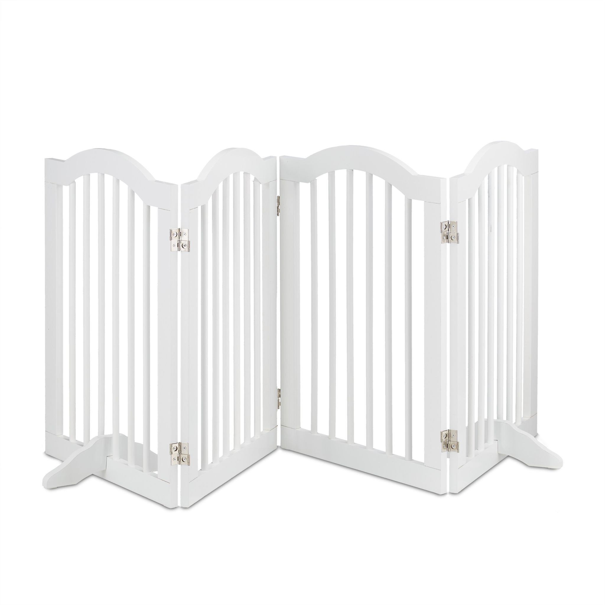Absperrgitter 70cm hoch Weiss