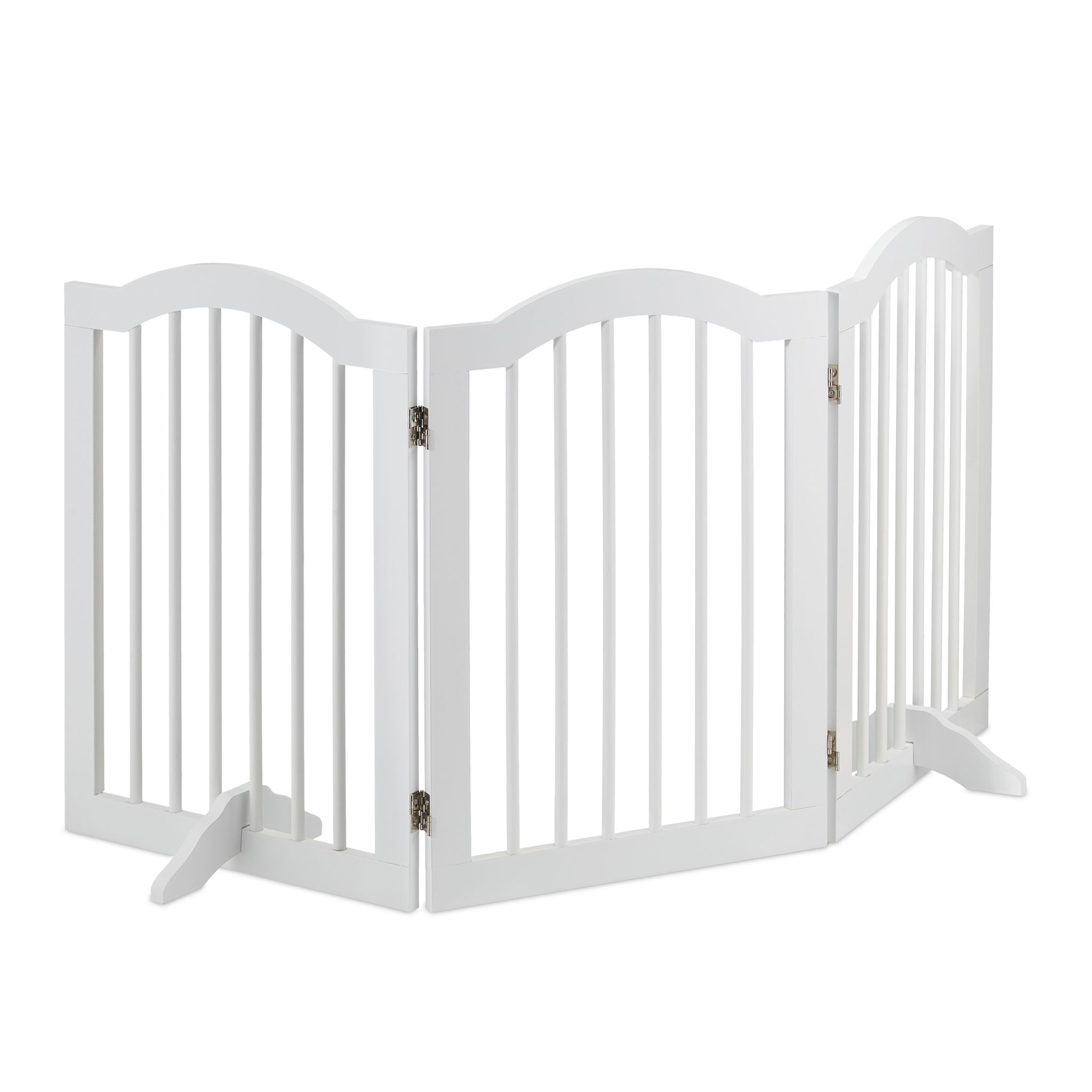 Absperrgitter 70cm hoch Weiss