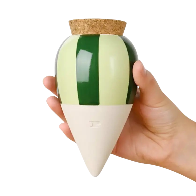 Bewässerungskegel Olla Gestreift Grün & Grün