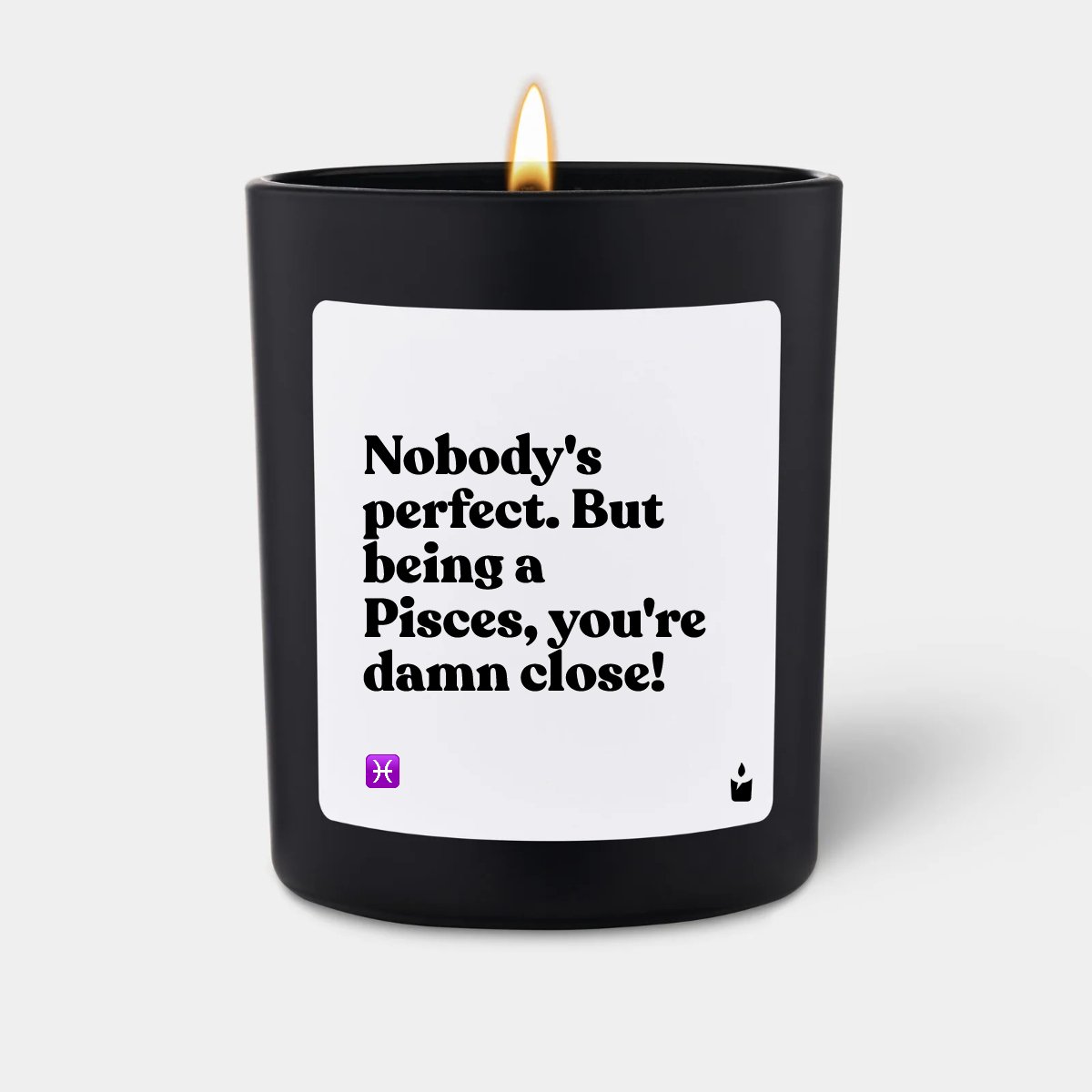 Duftkerze Schwarz Woody Nobody