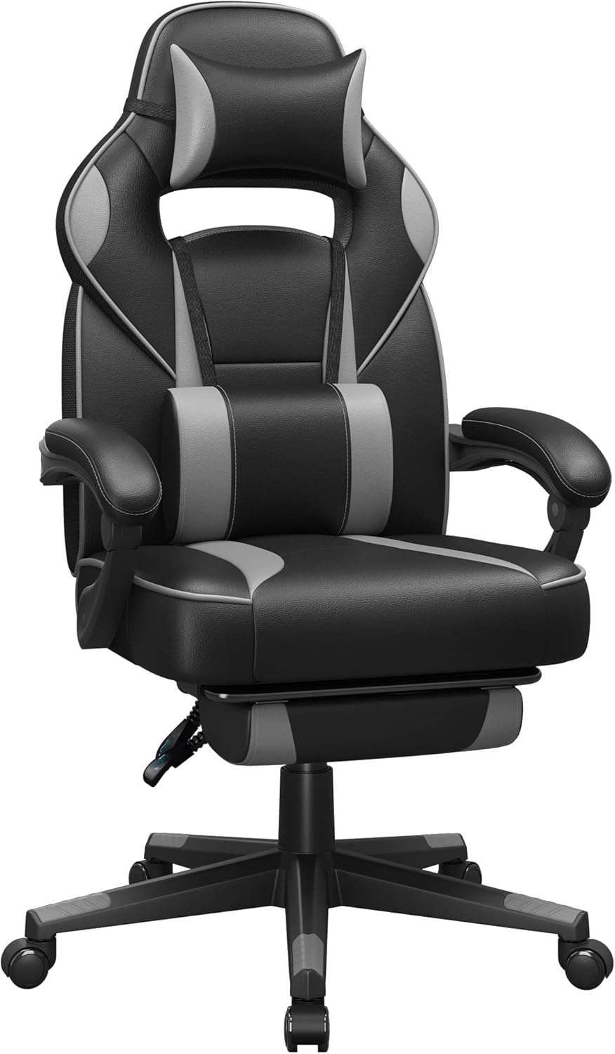 Bürostuhl Ergonomisch Höhenverstellbar Neigbar Tintenschwarz