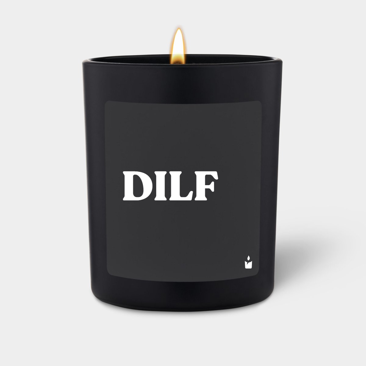 Duftkerze Schwarz Flowery DILF