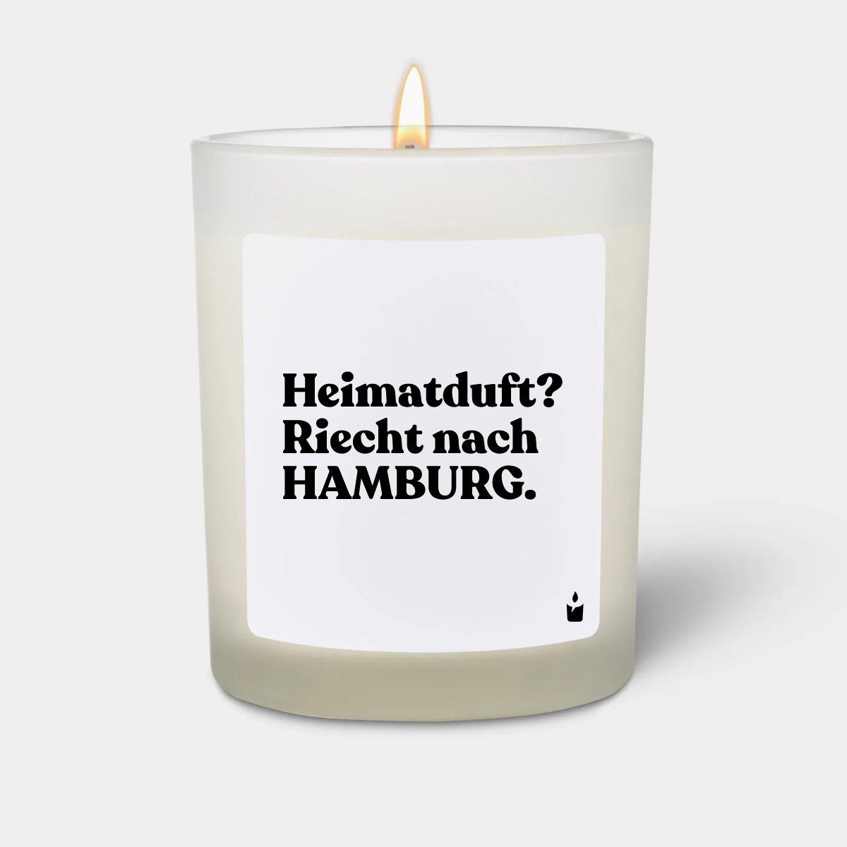 Duftkerze Weiss Flowery Heimatduft? Riecht nach Hamburg.