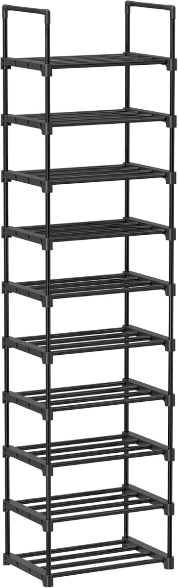 Schuhregal mit 10 Ebenen offener Schuhschrank