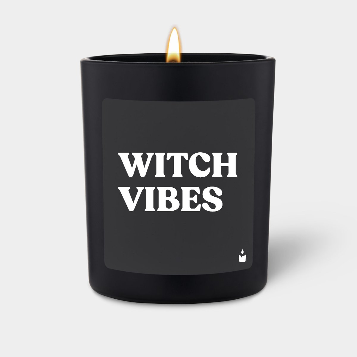 Duftkerze Schwarz Flowery WITCH VIBES