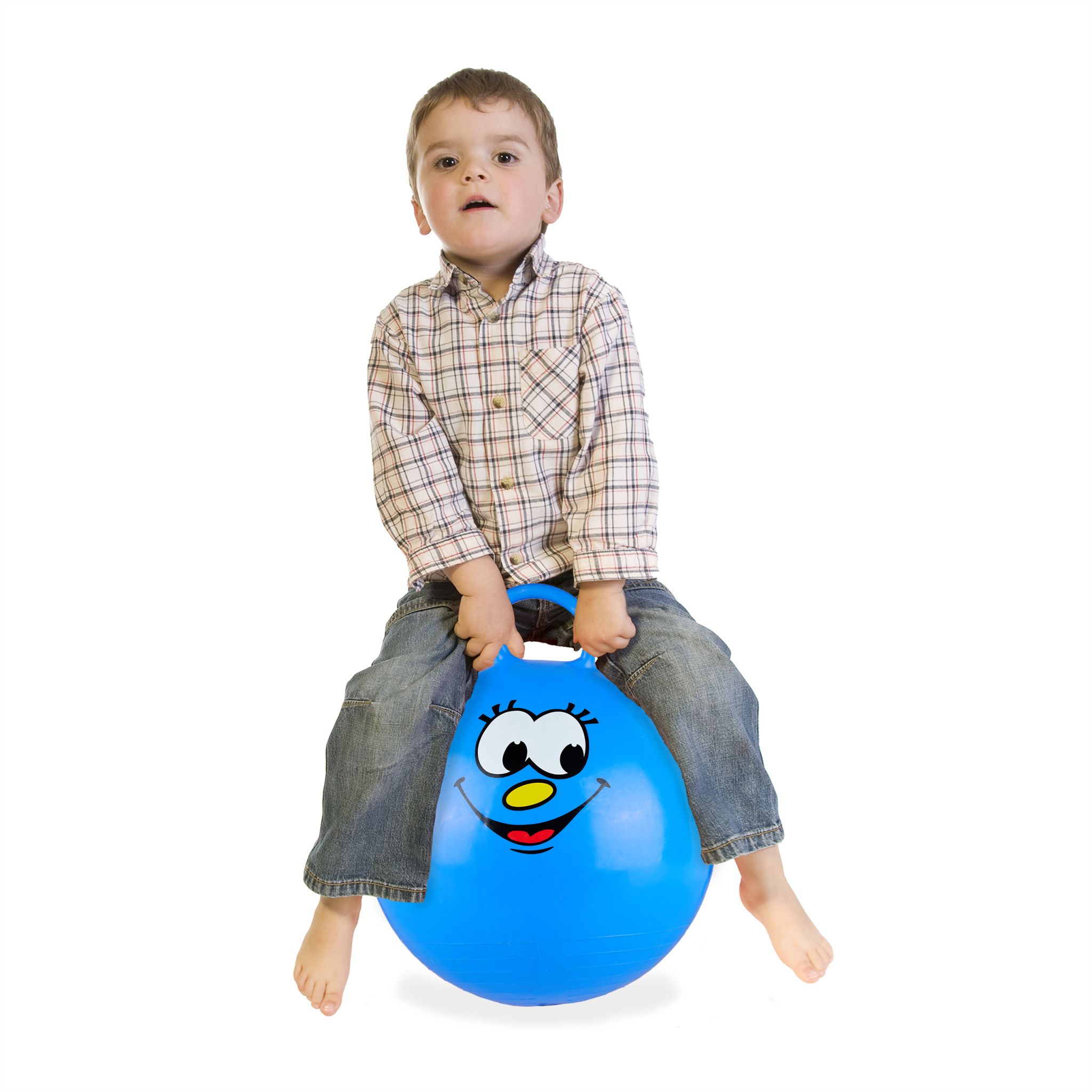 Hüpfball für Kinder Blau