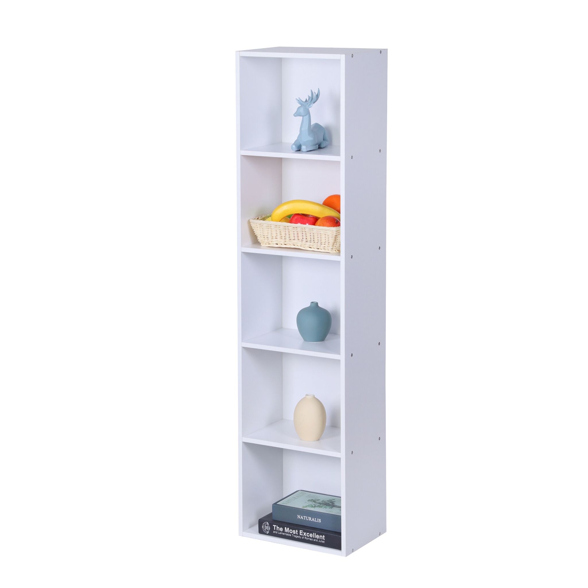 Bücherregal Würfelform Weiss