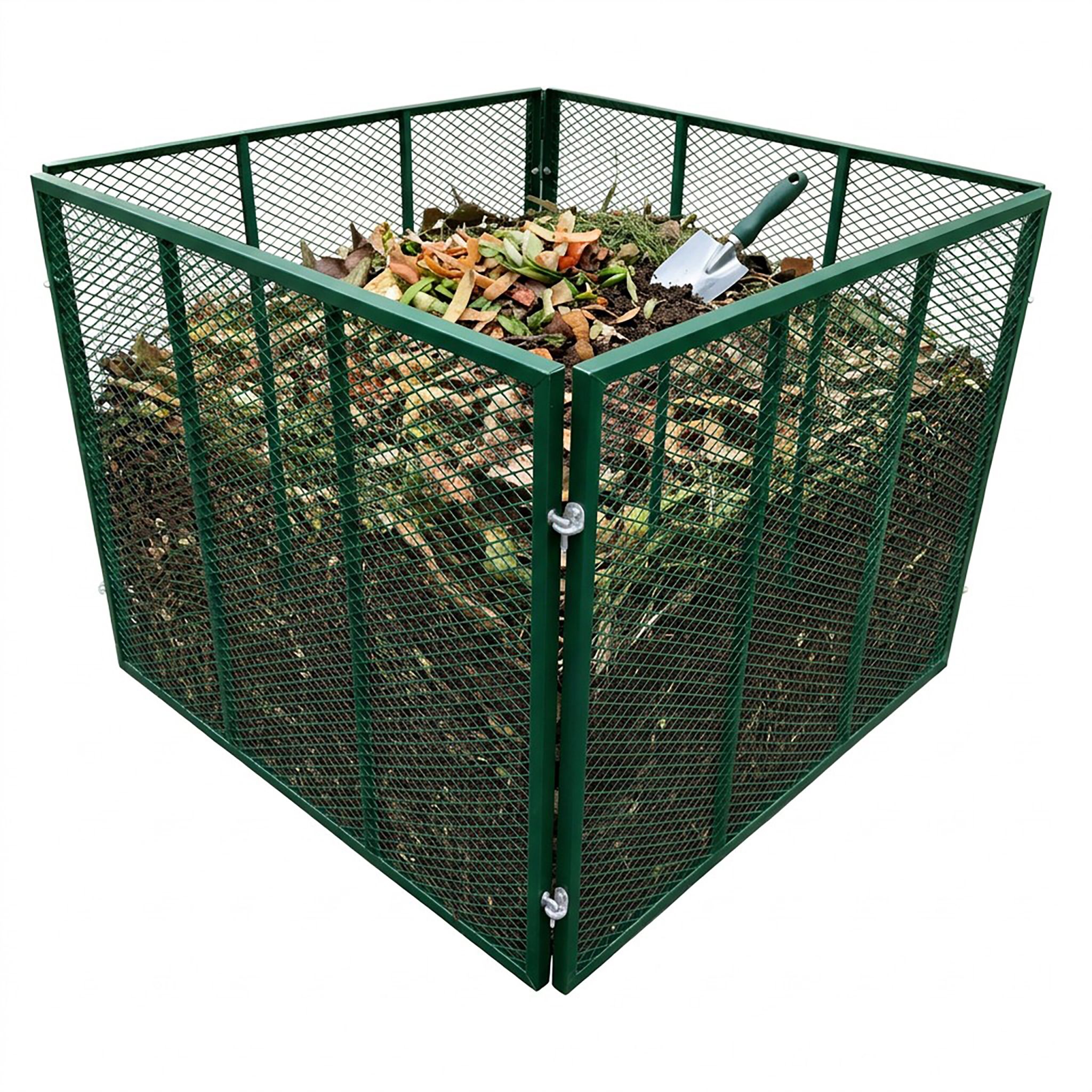 Komposter Metall 800 Liter Grün