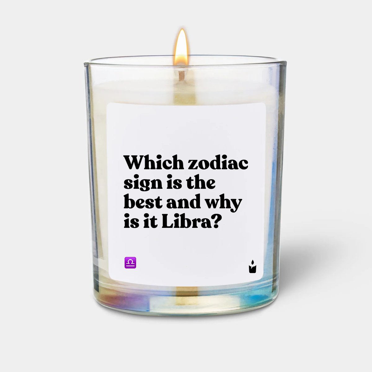 Duftkerze Rainbow Flowery Which zodiac sign is the best and why is it Libra?