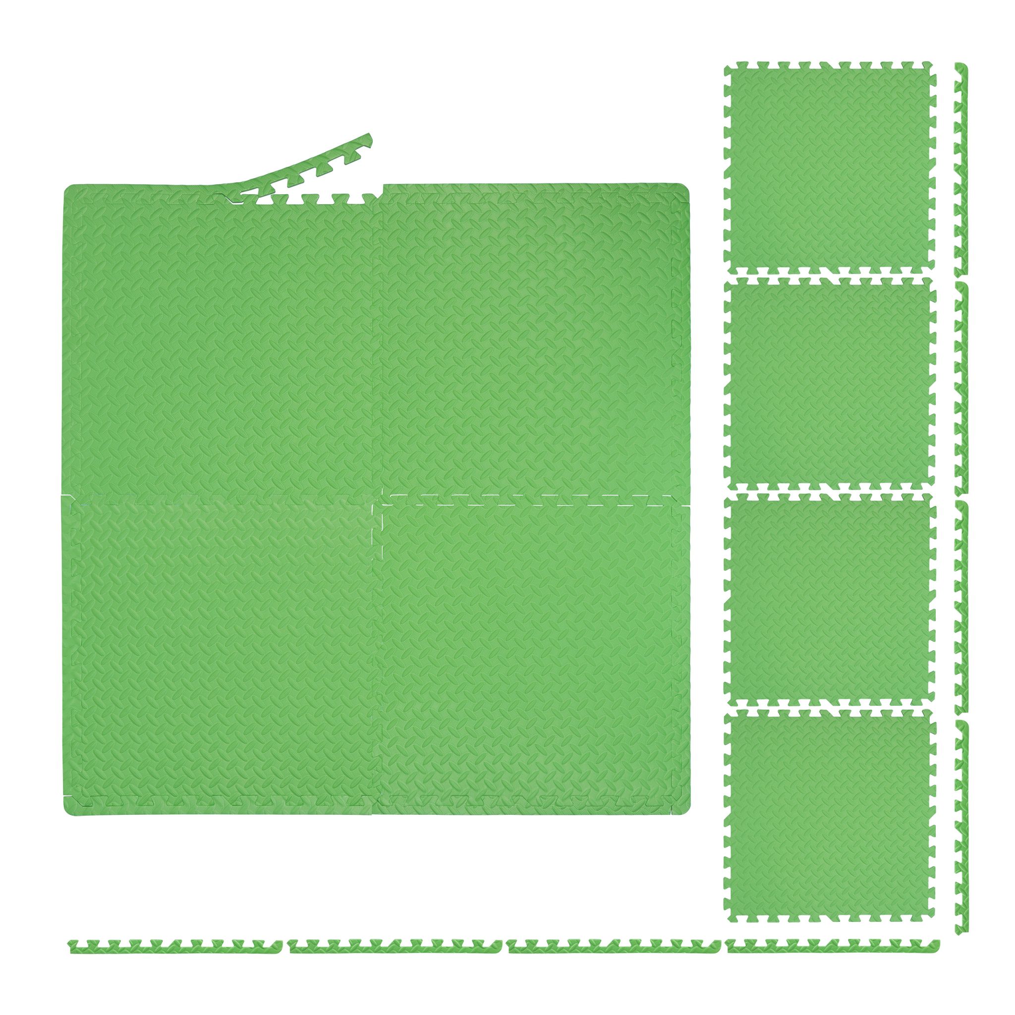 Bodenschutzmatte 8er-Set Grün